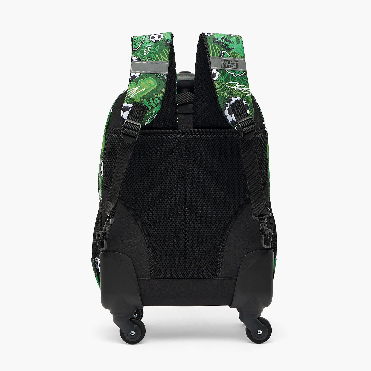 MustTeam Printed Trolley Backpack for Boys 8-13 Years with Adjustable Shoulder Straps - 17 inches-school-bagsandbackpacks-trolleybags-image-12