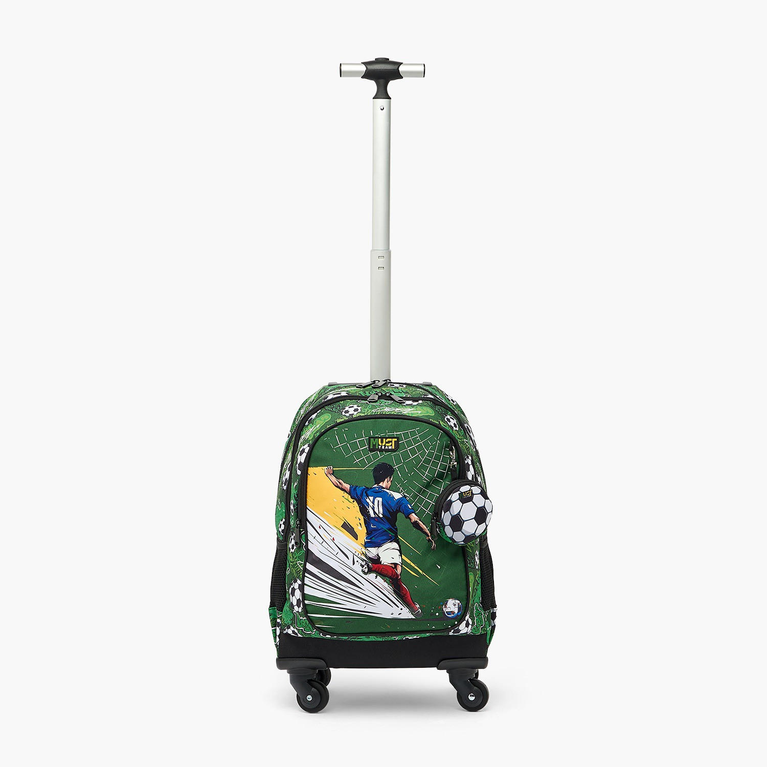 MustTeam Printed Trolley Backpack for Boys 8-13 Years with Adjustable Shoulder Straps - 17 inches-school-bagsandbackpacks-trolleybags-image-4