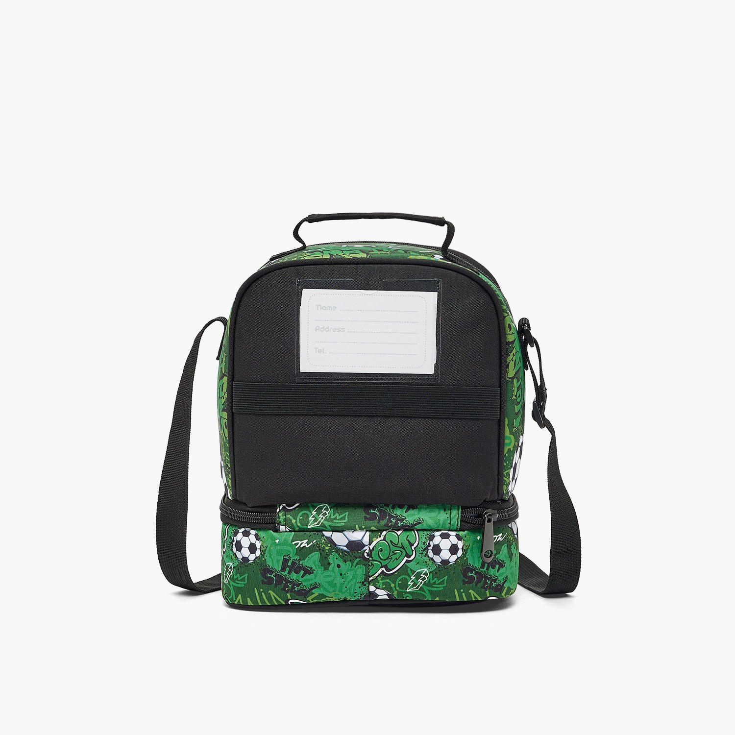 MustTeam Football Print Lunch Bag for Boys 5-8 Years with Adjustable Strap-school-lunchessentials-lunchbags-image-9
