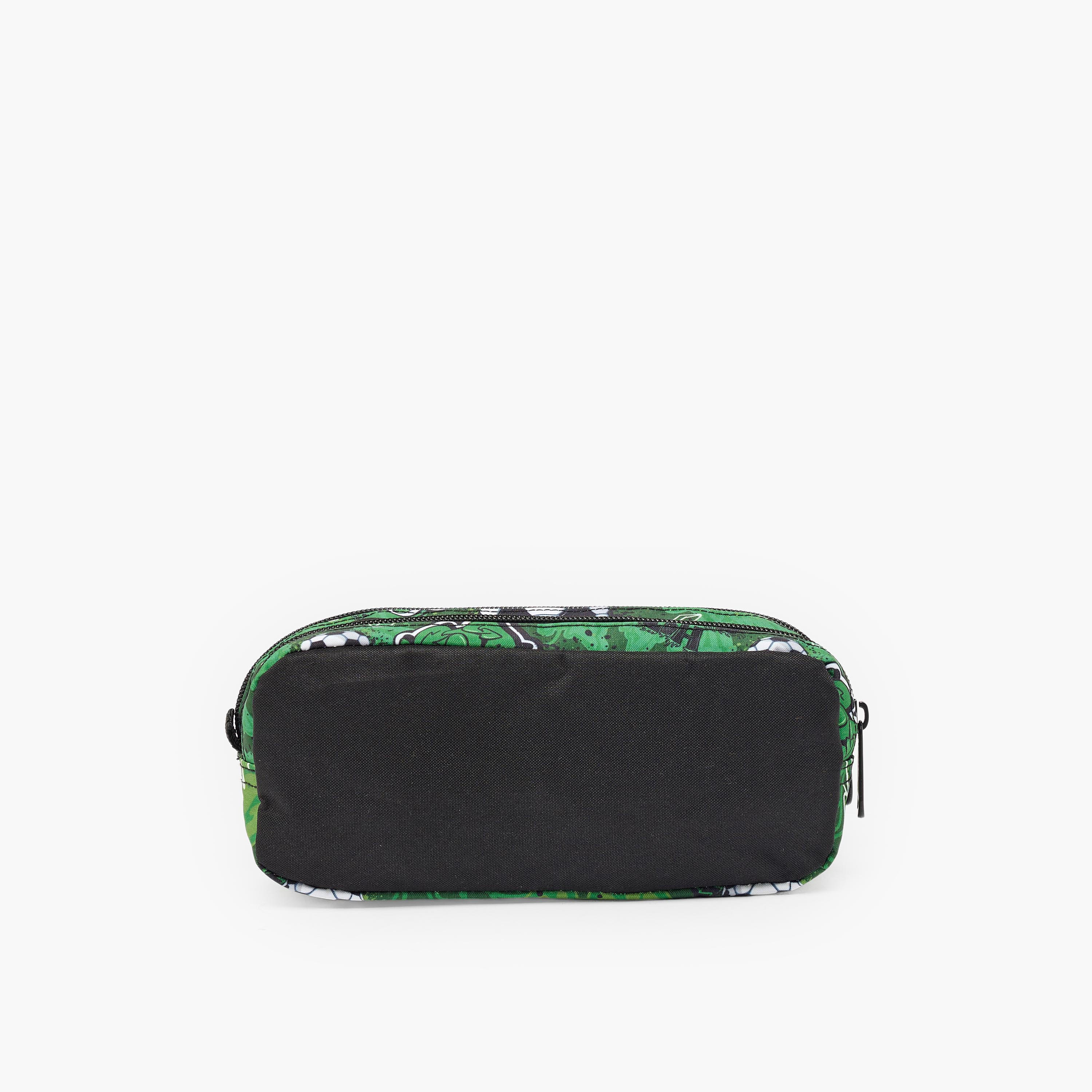 MustTeam Football Print Pencil Pouch with 2 Compartments-school-stationery-pencilcases-image-4