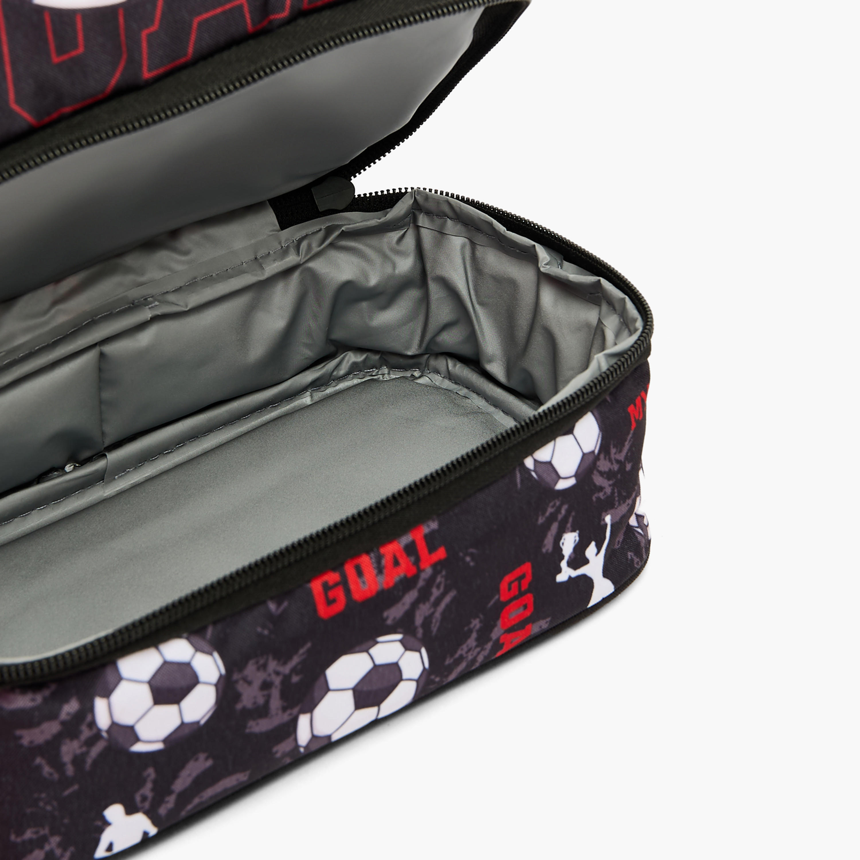 MustTeam Football Print Lunch Bag for Boys 5-8 Years with Shoulder Strap-school-lunchessentials-lunchbags-image-6
