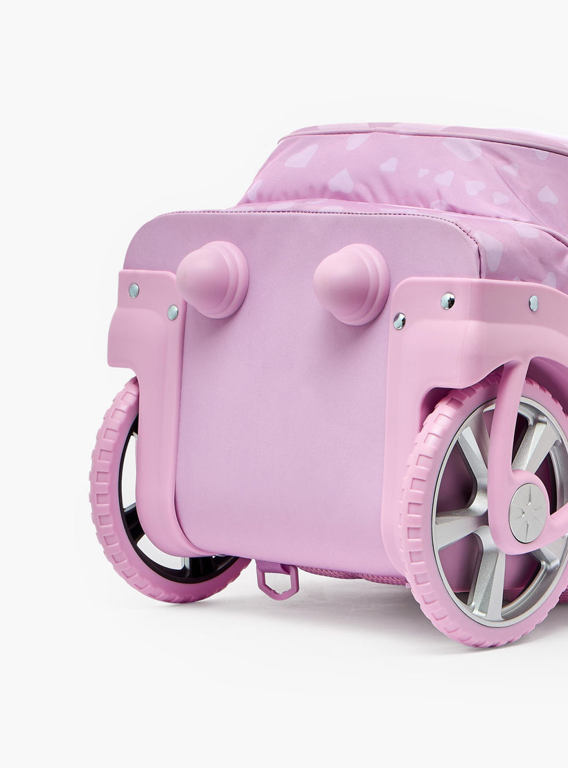 MustTeam Heart Print Trolley Backpack for Girls 8-13 Years with Retractable Handle - 17 inches-school-bagsandbackpacks-trolleybags-image-13