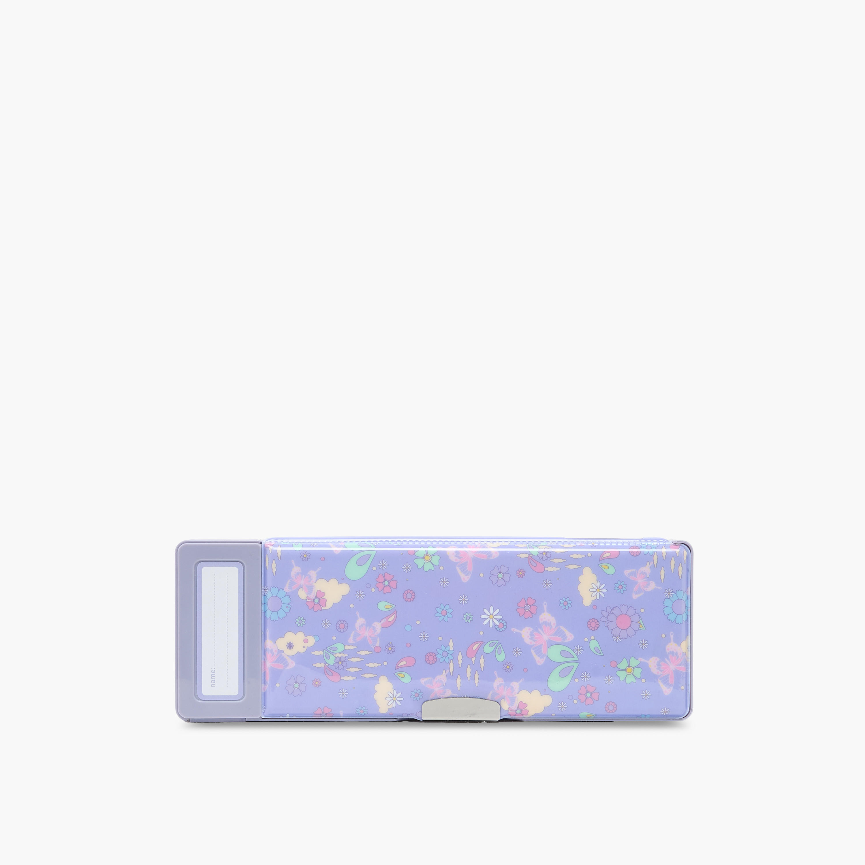 SAMI STUDIO Butterfly Print Pencil Case with Snap Closure-school-stationery-pencilcases-image-4