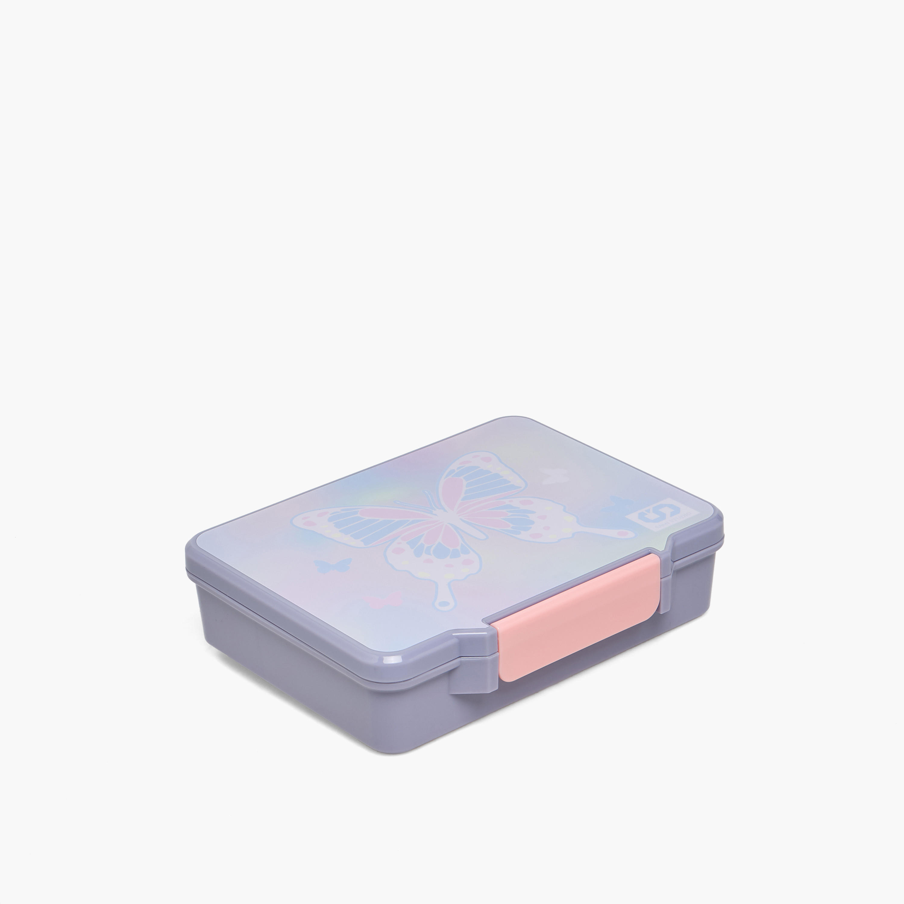 صندوق غداء بطبعات فراشة مع أدوات مائدة للبنات من سامي ستوديو - 1.3 لتر-school-lunchessentials-lunchboxes-image-10
