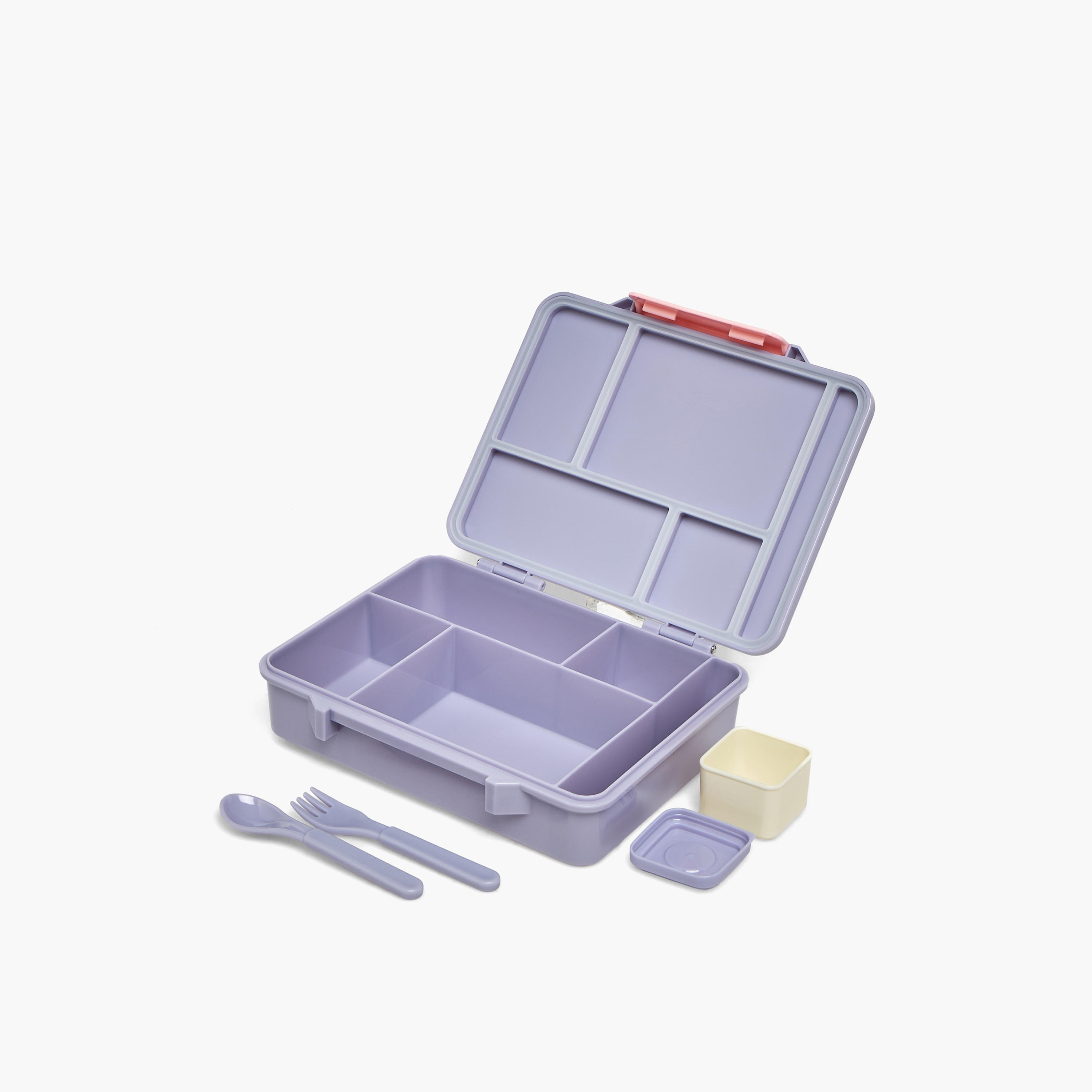 صندوق غداء بطبعات فراشة مع أدوات مائدة للبنات من سامي ستوديو - 1.3 لتر-school-lunchessentials-lunchboxes-image-6