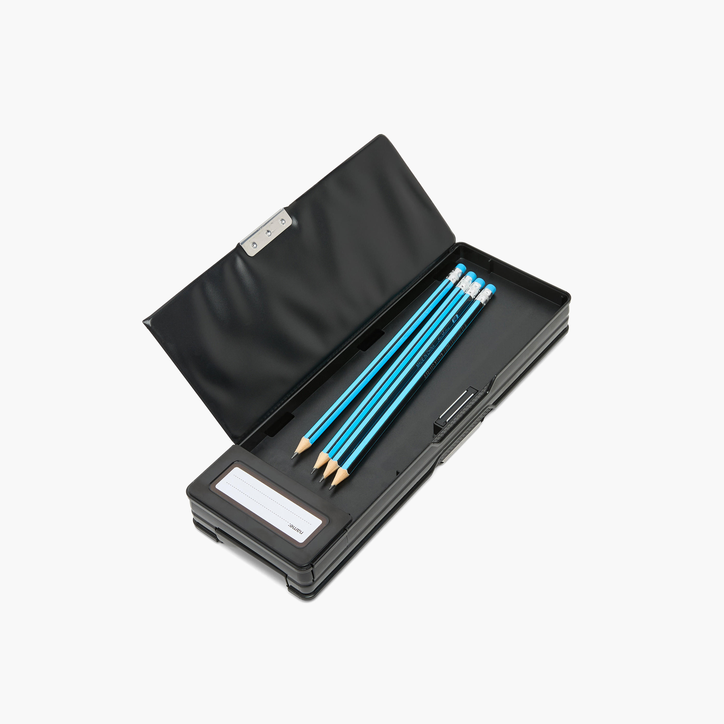 SAMI STUDIO Robot Print Pencil Case with Snap Closure-school-stationery-pencilcases-image-8