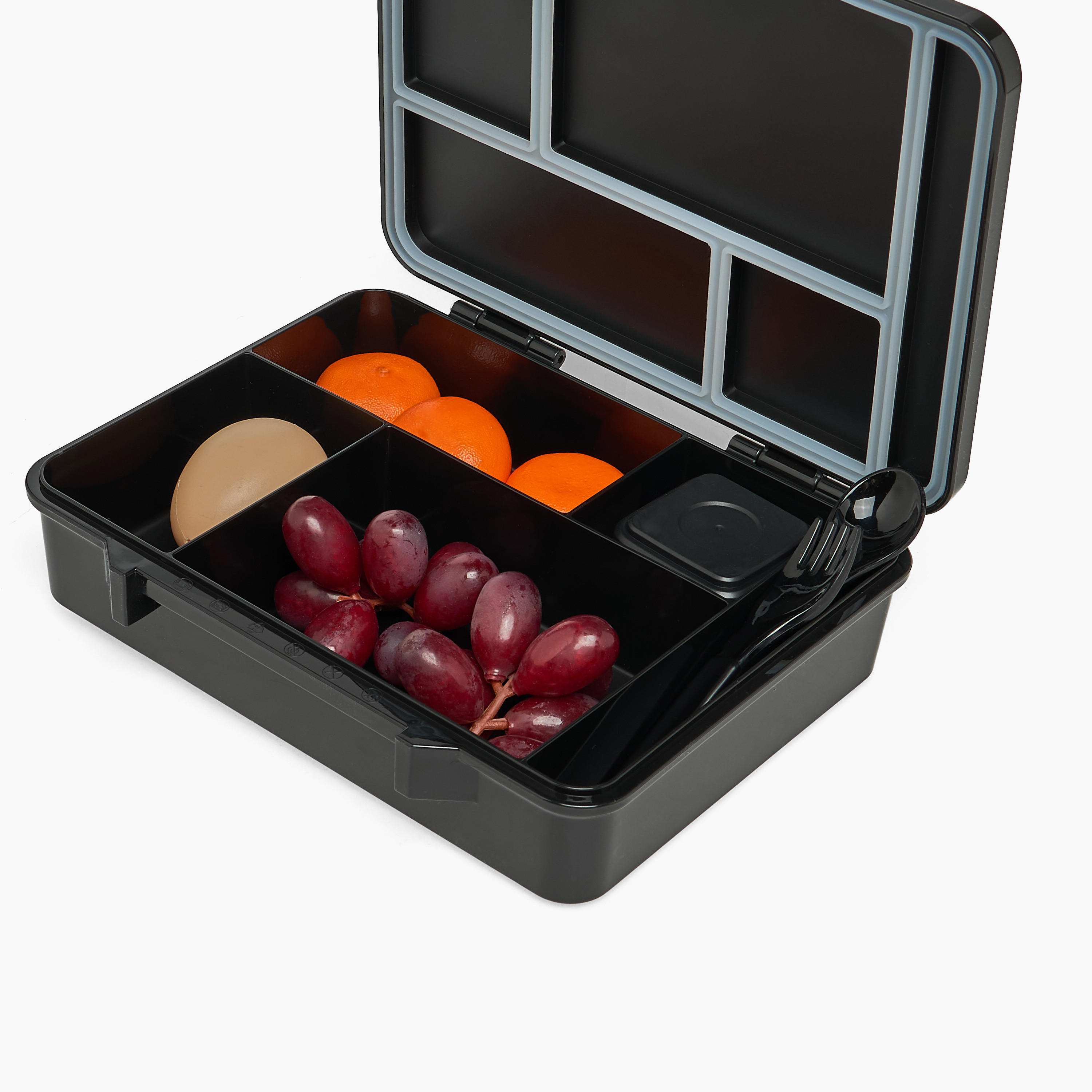 SAMI STUDIO Robot Print Lunch Box for Boys with Cutlery - 1.3 L-school-lunchessentials-lunchboxes-image-9
