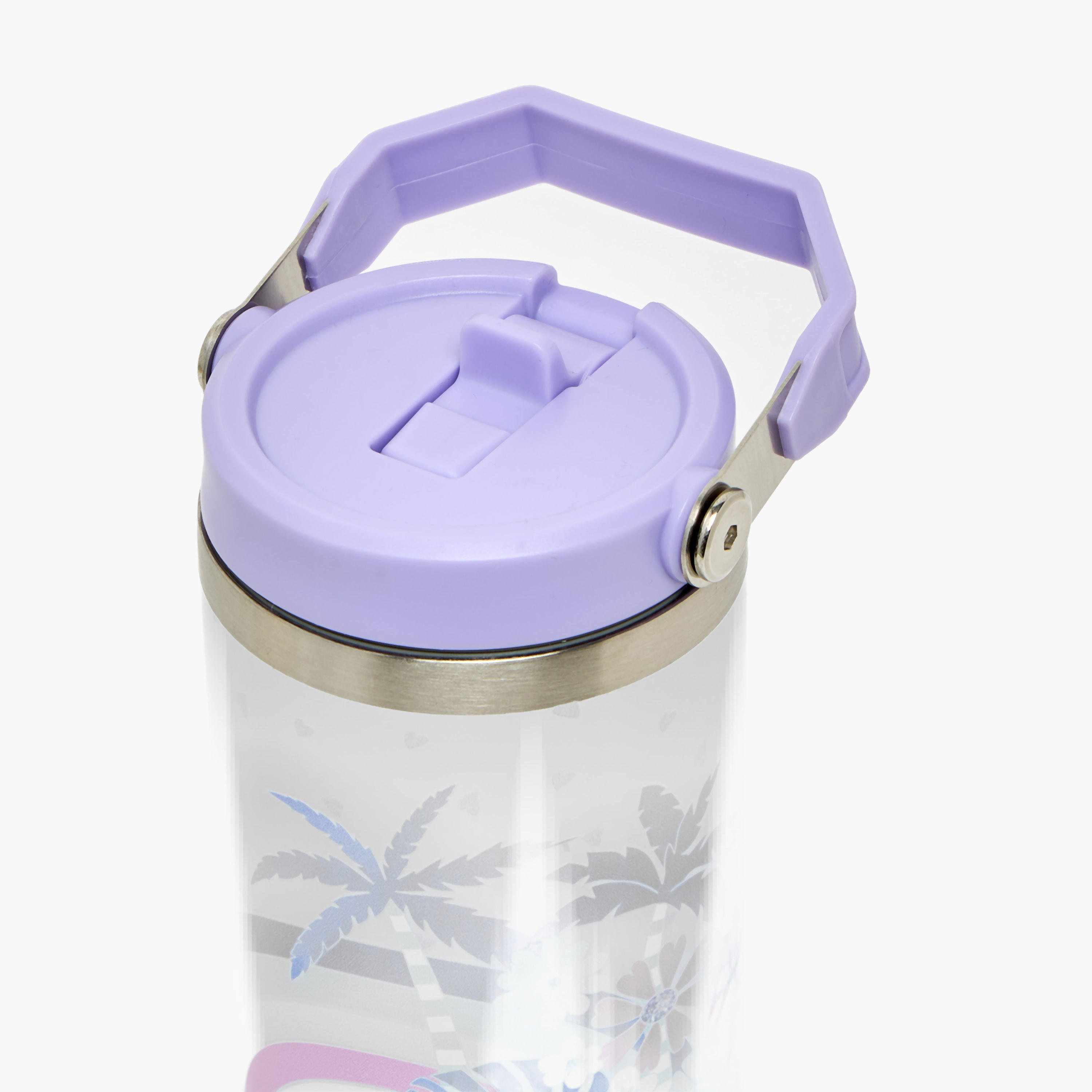 قارورة مياه ستانلس ستيل بفوهة قابلة للطي ومقبض وطبعات من سامي ستوديو - 1.2 لتر-school-waterbottles-image-5