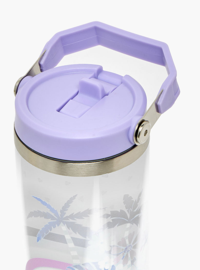 قارورة مياه ستانلس ستيل بفوهة قابلة للطي ومقبض وطبعات من سامي ستوديو - 1.2 لتر-school-waterbottles-image-5