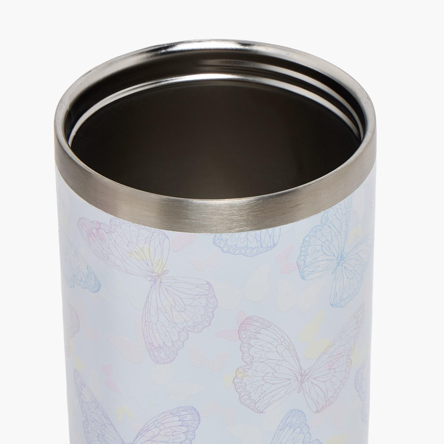 كوب ستانلس ستيل بطبعات فراشة وقشة من سامي ستوديو - 1.2 لتر-school-waterbottles-image-5