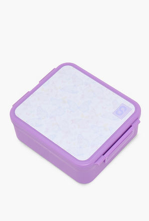 SAMI STUDIO Butterfly Print Lunch Box for Girls with Clip Lock Lid - 900 ml-school-lunchessentials-lunchboxes-image-1