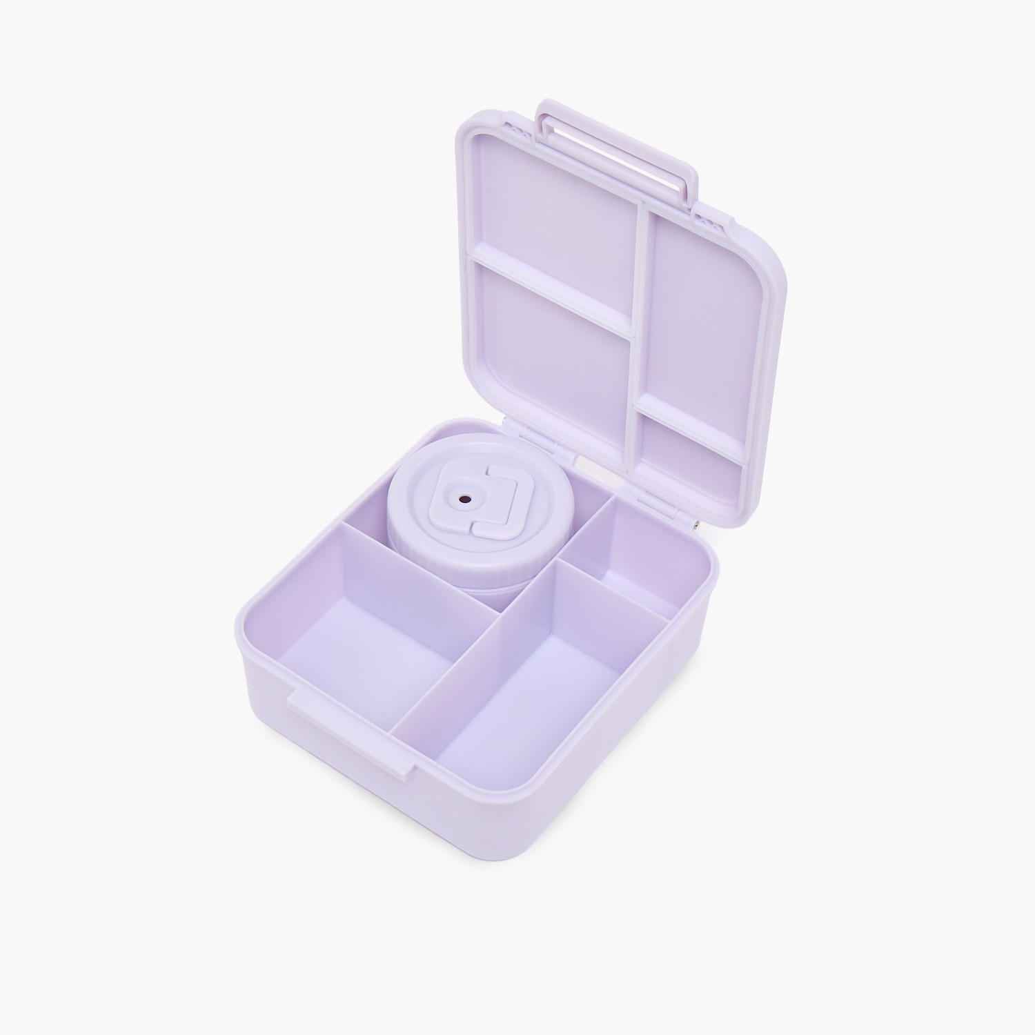 صندوق غداء بطبعات زهرية مع حافظة طعام للبنات من سامي ستوديو - 900 مل-school-lunchessentials-lunchboxes-image-6