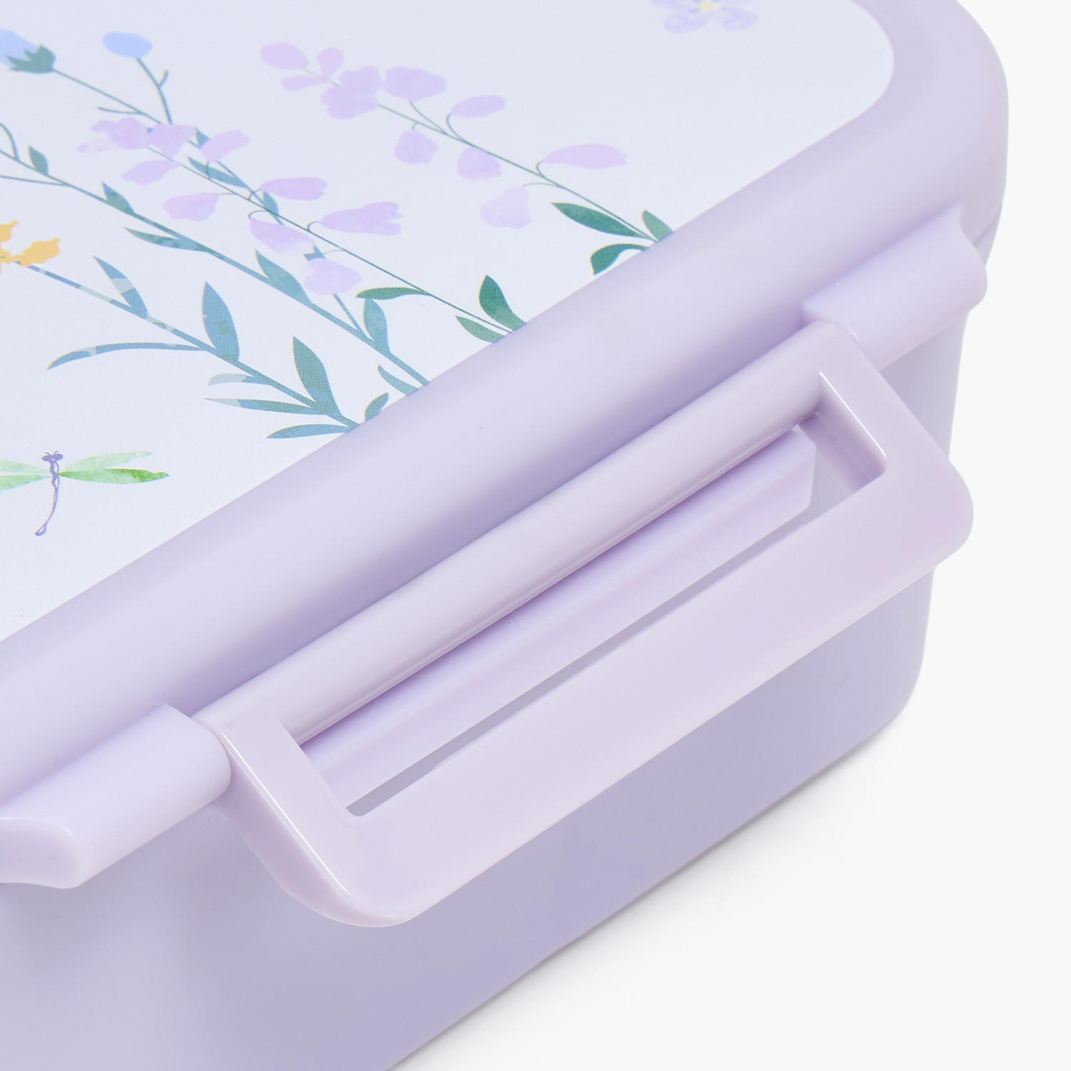 صندوق غداء بطبعات زهرية مع حافظة طعام للبنات من سامي ستوديو - 900 مل-school-lunchessentials-lunchboxes-image-7