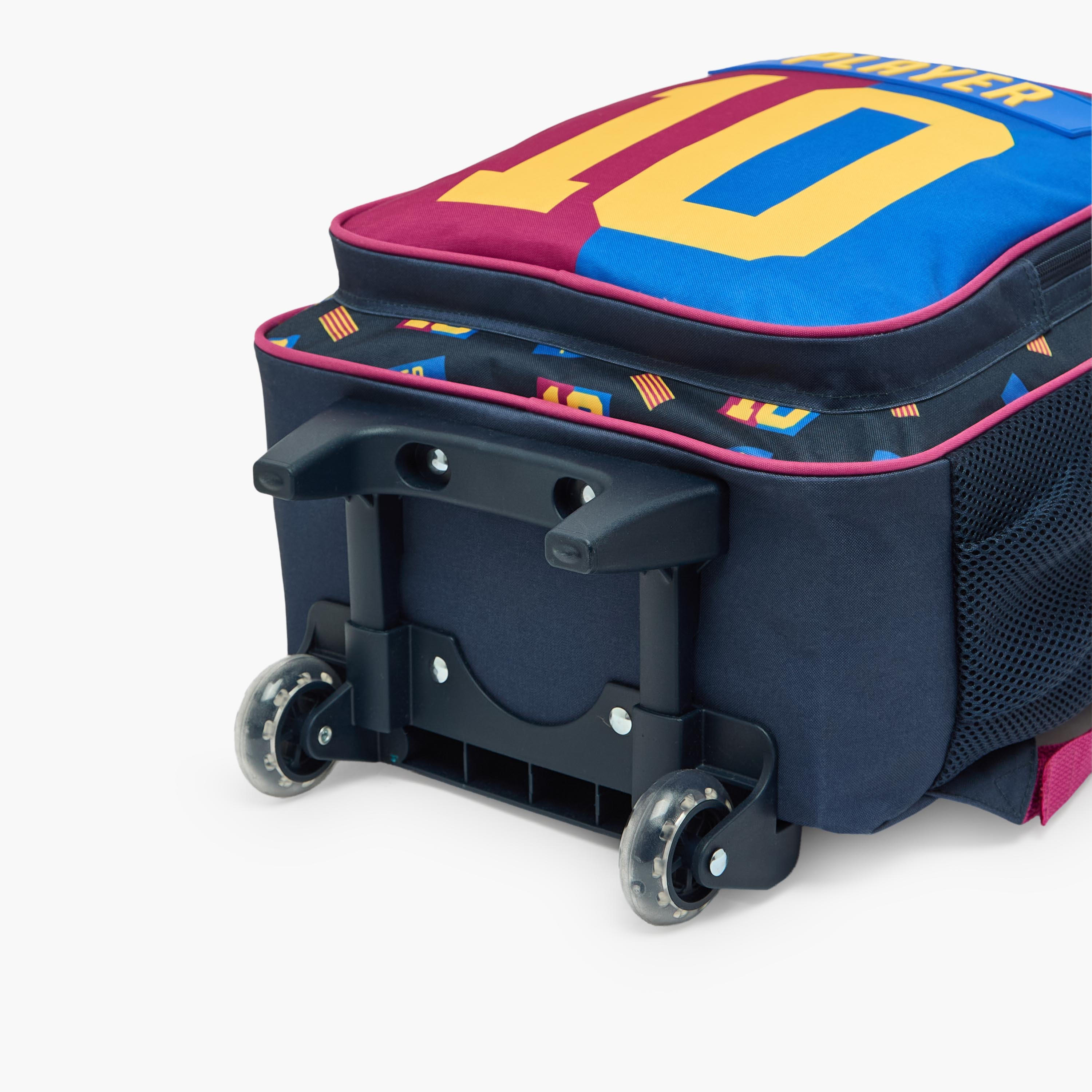 MustTeam Printed 5-Piece School Trolley Bag Set for Boys 5-8 Years with Lunch Bag - 16 inches-school-bagsandbackpacks-trolleybags-image-14