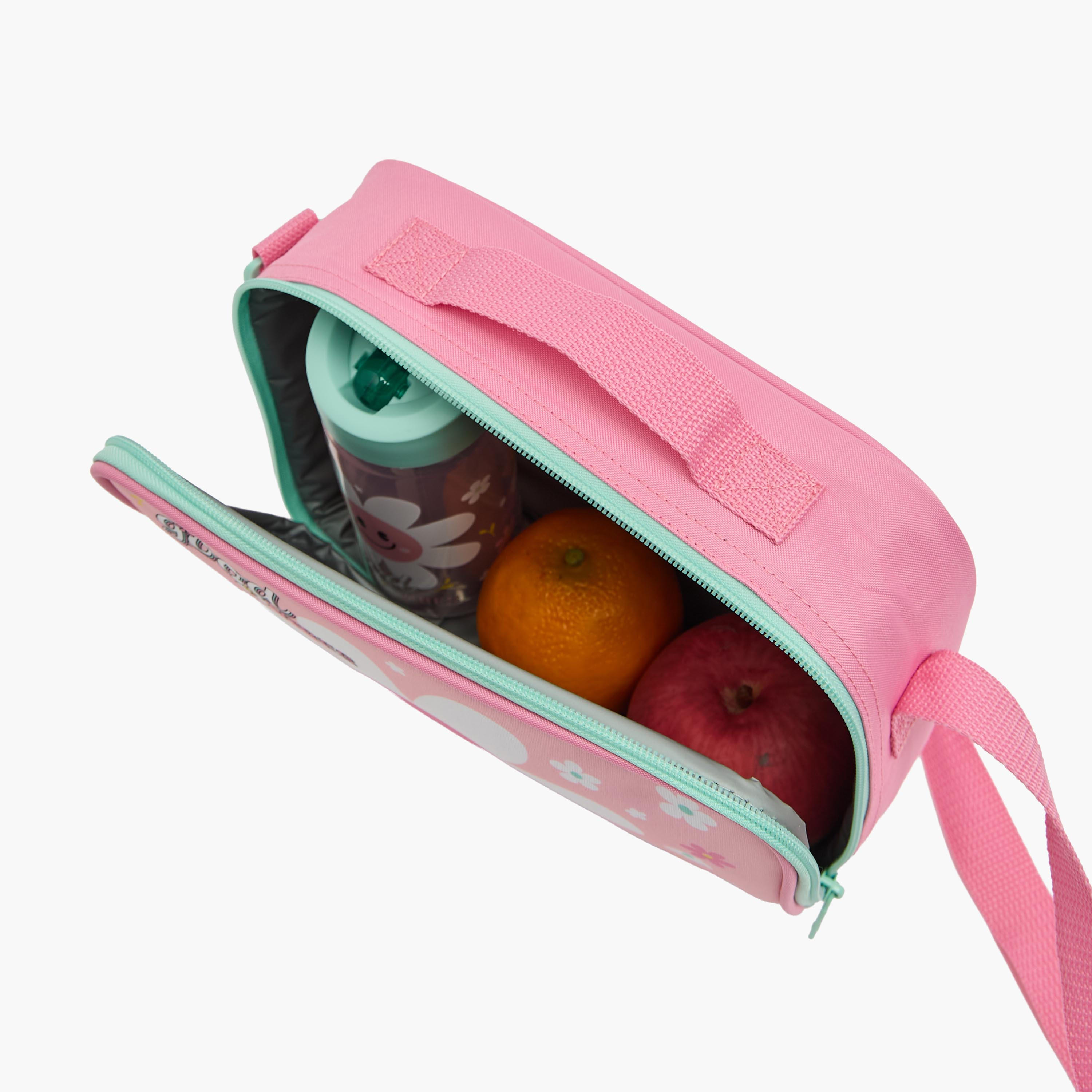 طقم شنطة ترولي مدرسية 5 قطع للبنات 5-8 سنوات مع شنطة غداء وطبعات من مست تيم - 16 بوصة-school-bagsandbackpacks-trolleybags-image-16