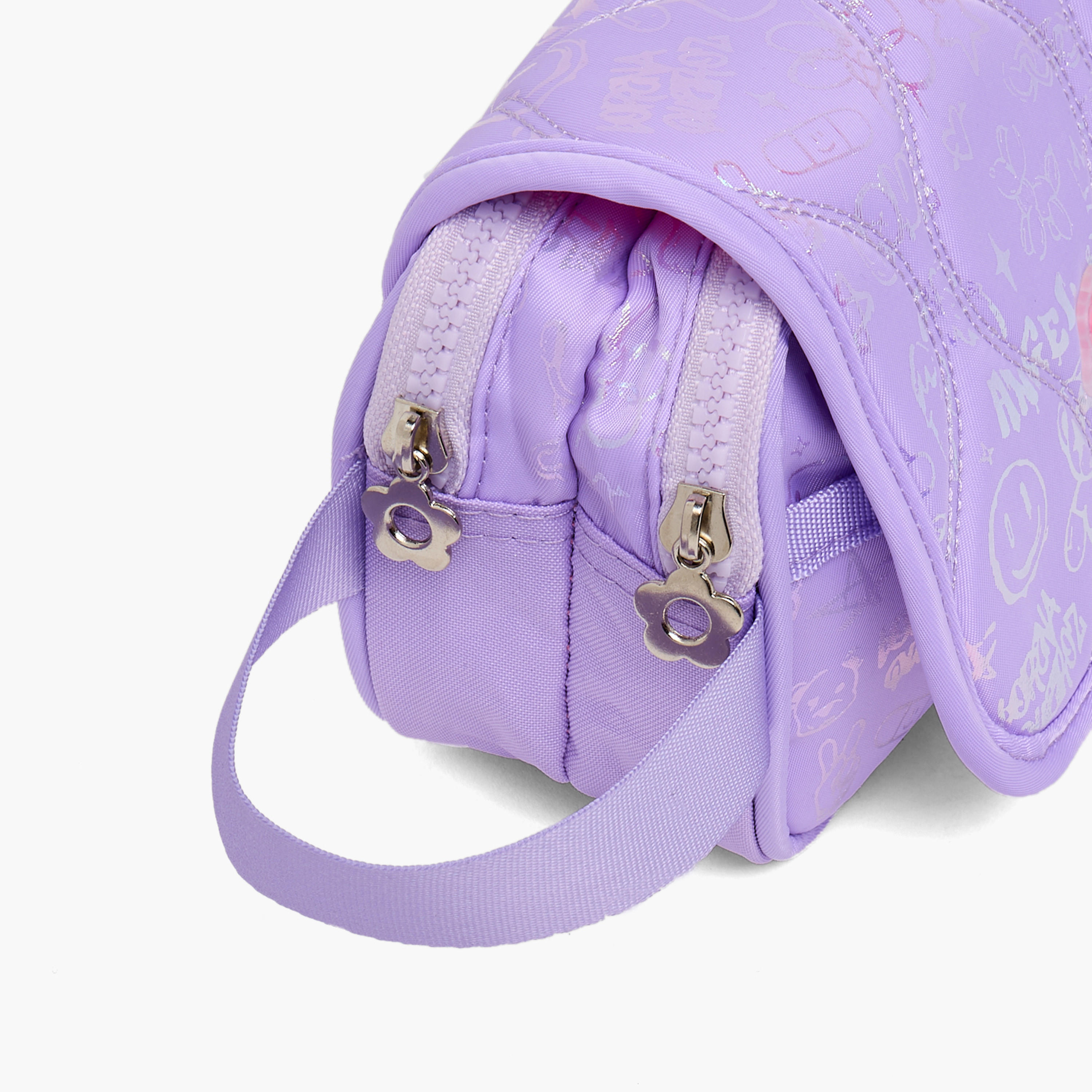 Missy Quilted Pencil Pouch with 2 Compartments-school-stationery-pencilcases-image-6