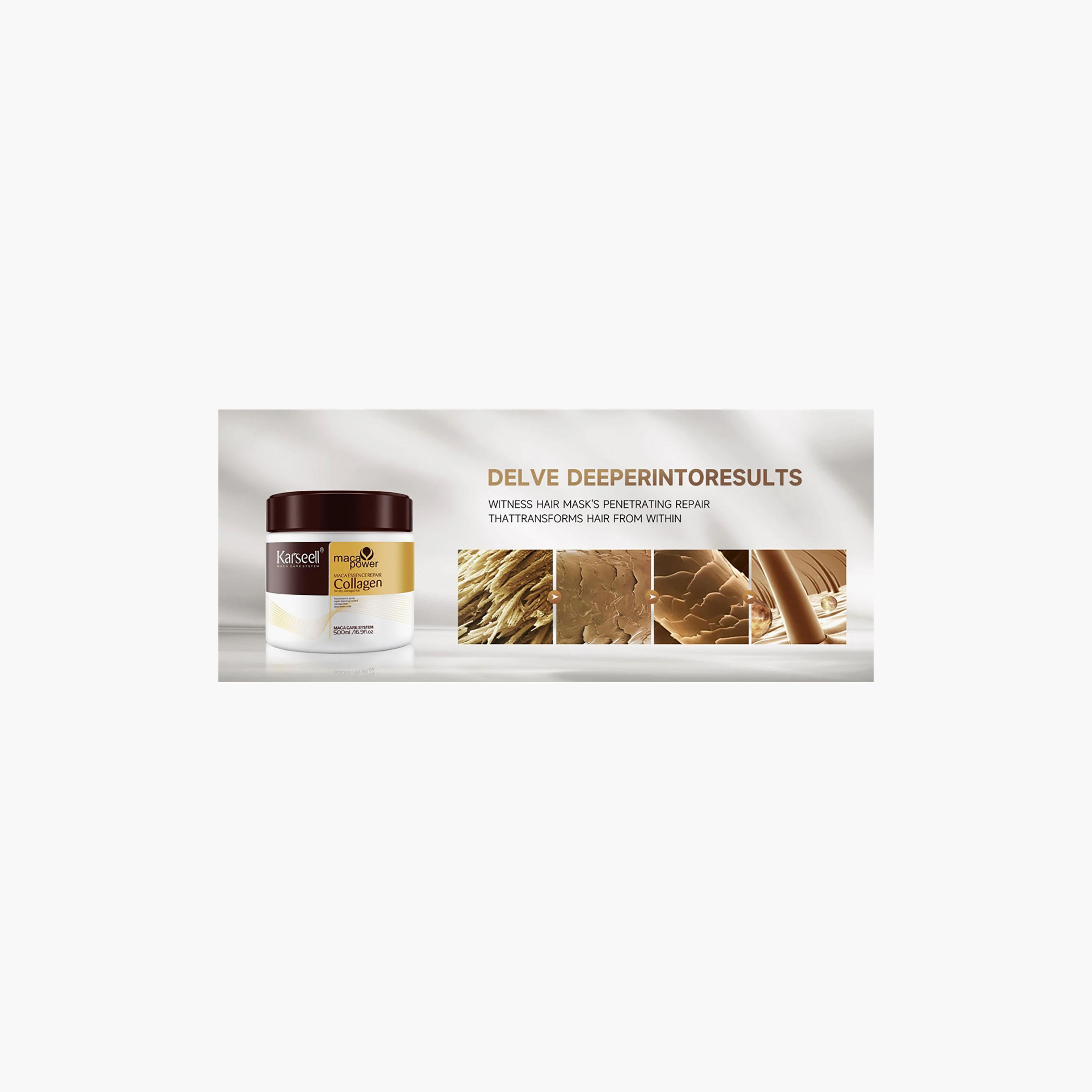 Carsil Dry & Frizzy Hair Mask With Collagen 500 Ml-beautyandpersonalcare-hair-haircare-hairmasksandcreams-image-3