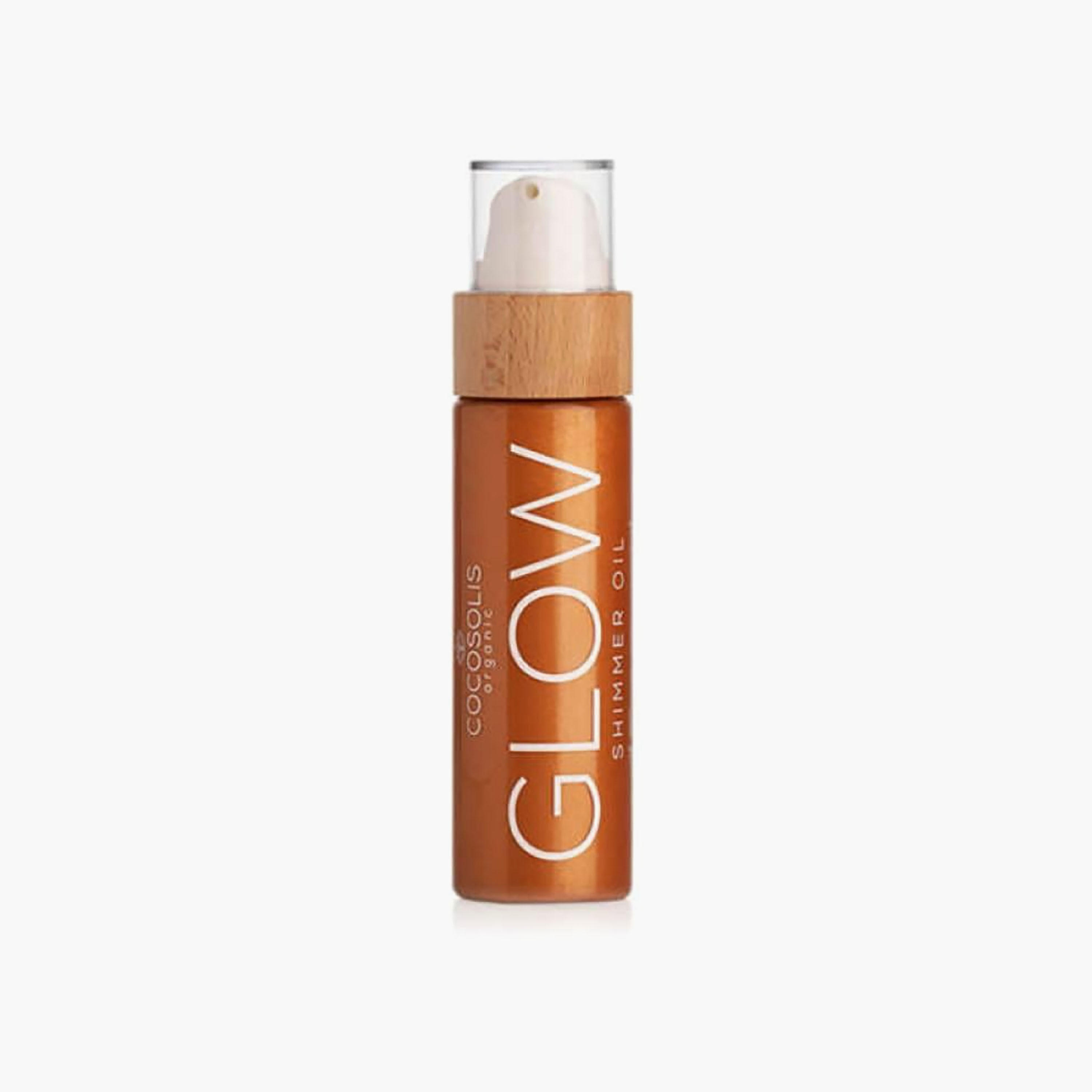 زيت ملمع ومشرق للجسم (شيمر غلو) بتركيبة طبيعية من كوكوسوليس - 110 مل-beautyandpersonalcare-bathandbody-bodycare-oils-image-1