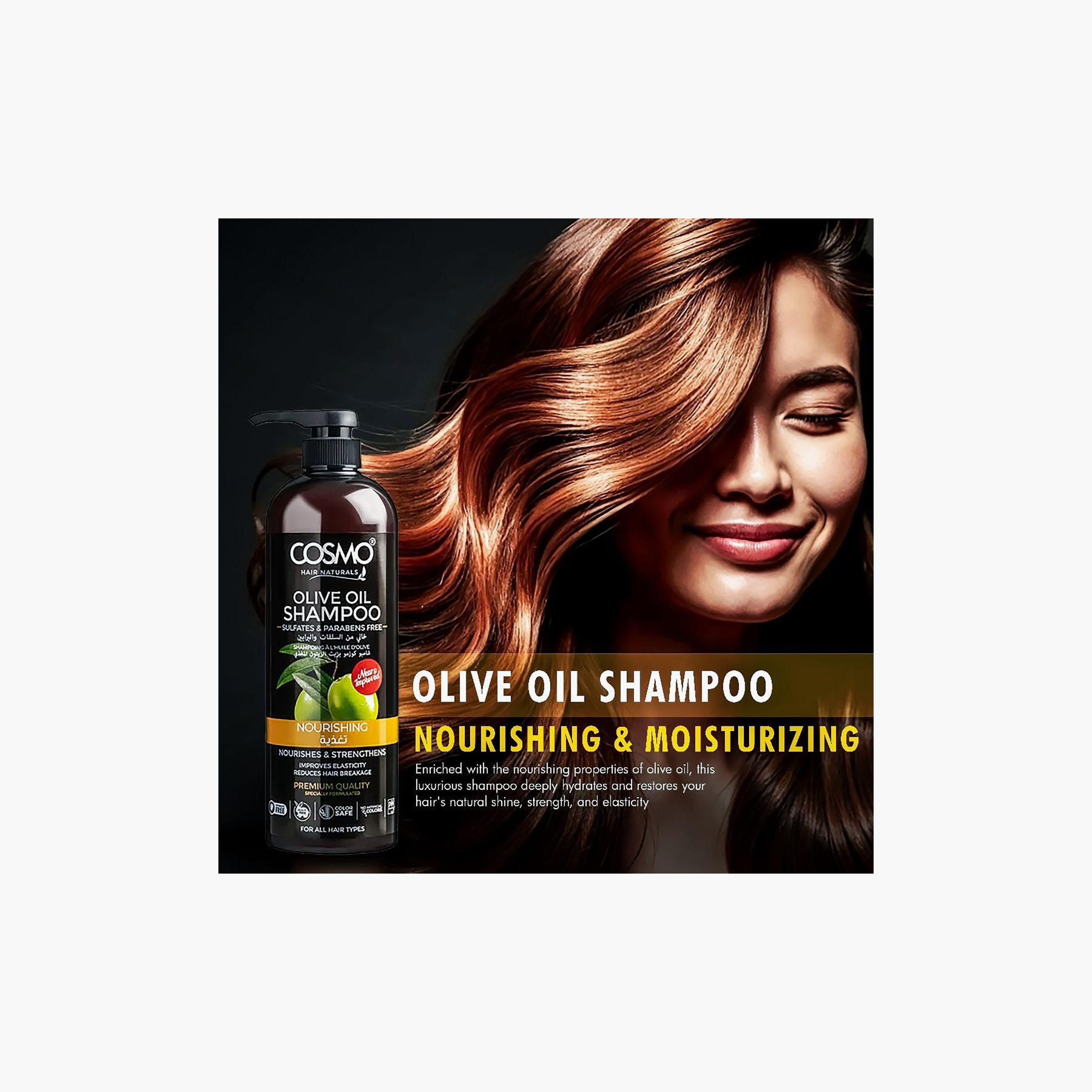 Cosmo Shampoo Olive Oil Sulfate Free 480 Ml-beautyandpersonalcare-hair-haircare-conditioners-image-2