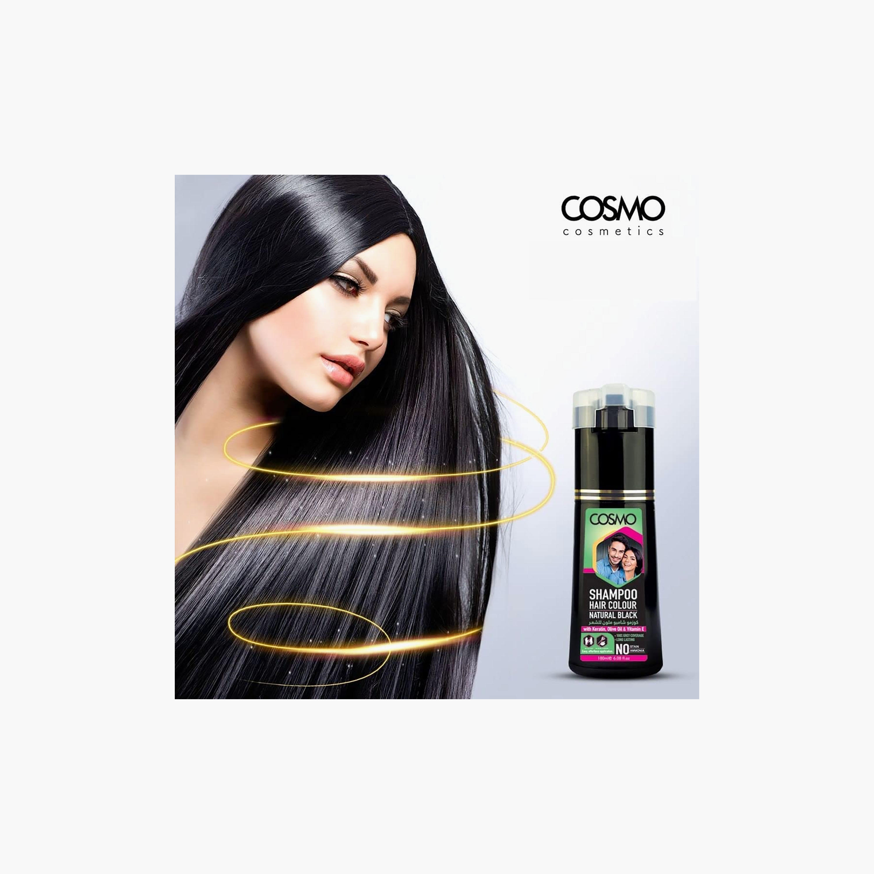 Cosmo Color Shampoo Natural Black Hair 180 Ml-beautyandpersonalcare-hair-haircare-conditioners-image-3