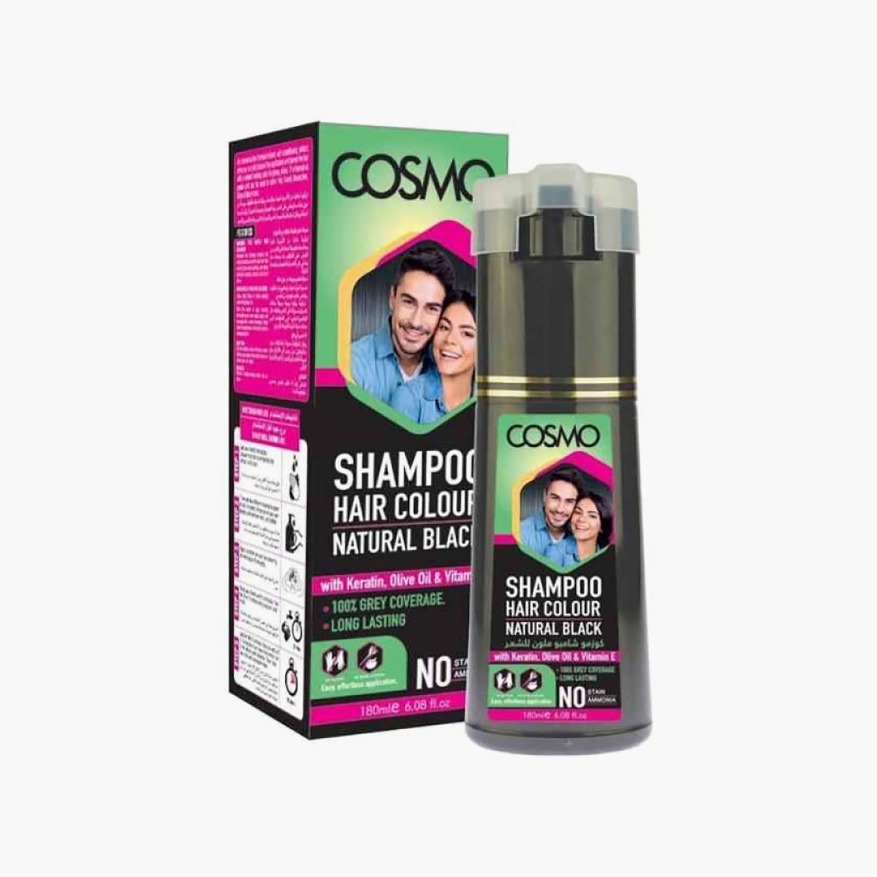 Cosmo Color Shampoo Natural Black Hair 180 Ml-beautyandpersonalcare-hair-haircare-conditioners-image-6