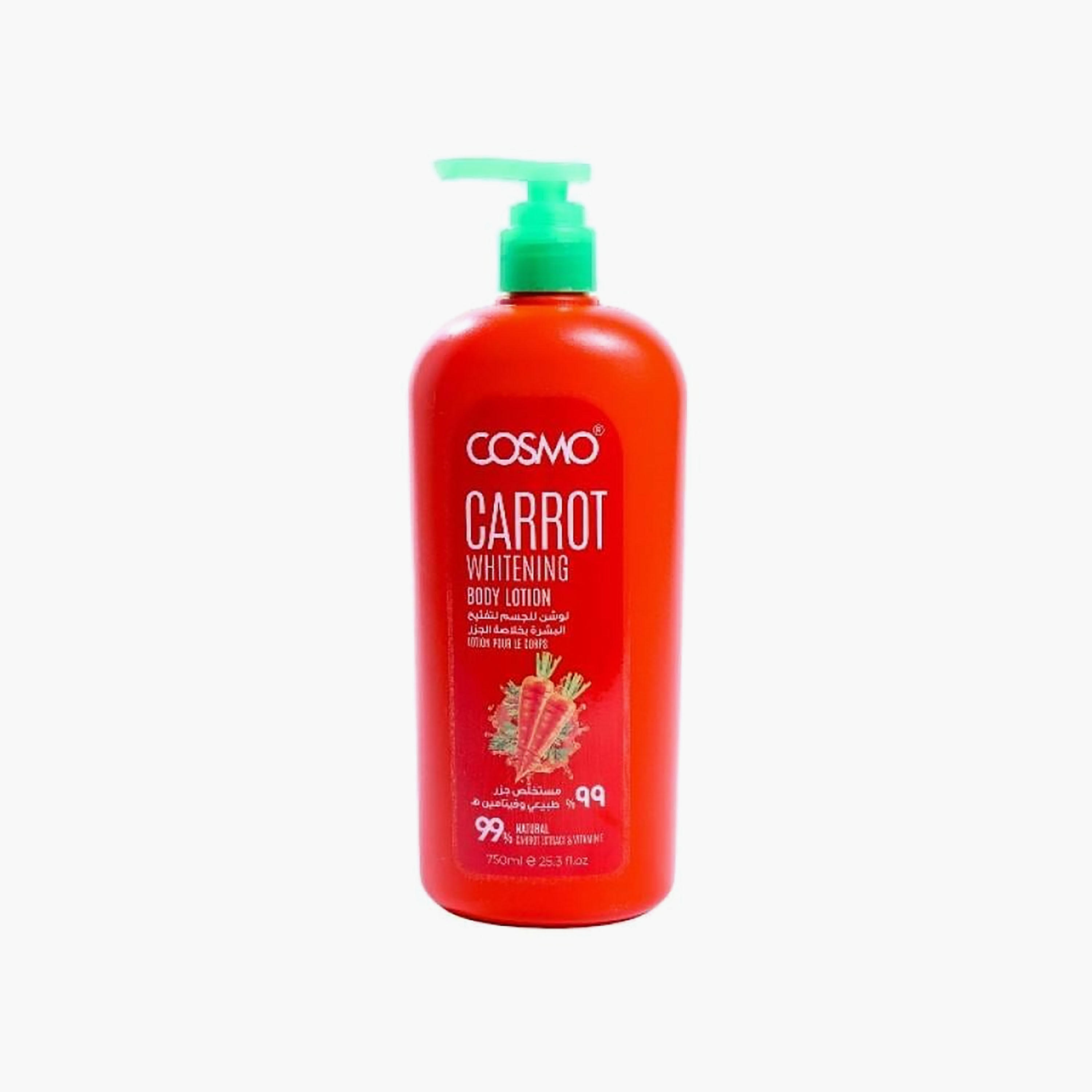 Cosmo Carrot Body Lotion 99% Natural 750 ml-beautyandpersonalcare-skin-moisturisers-bodyandhandlotions-image-1