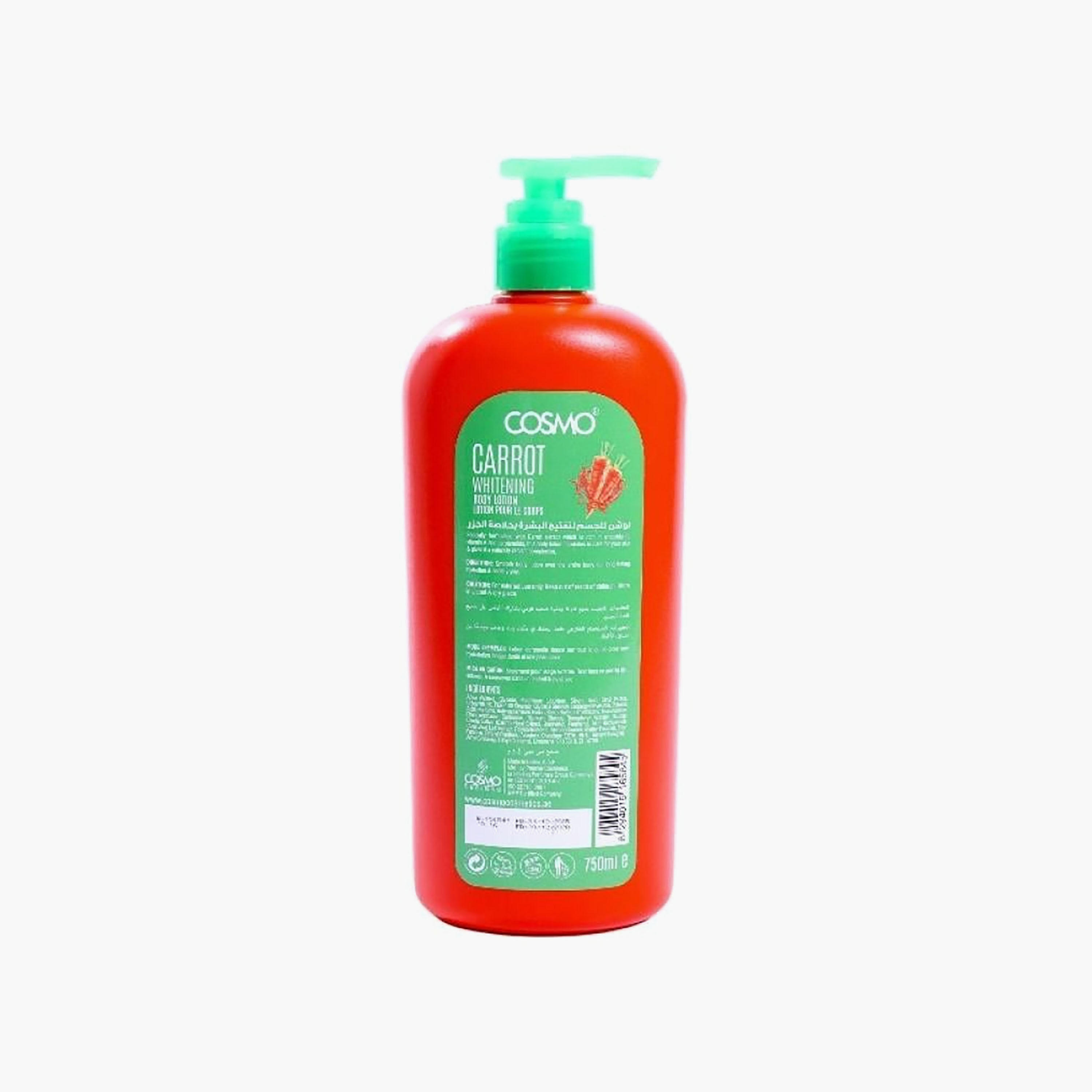 Cosmo Carrot Body Lotion 99% Natural 750 ml-beautyandpersonalcare-skin-moisturisers-bodyandhandlotions-image-2