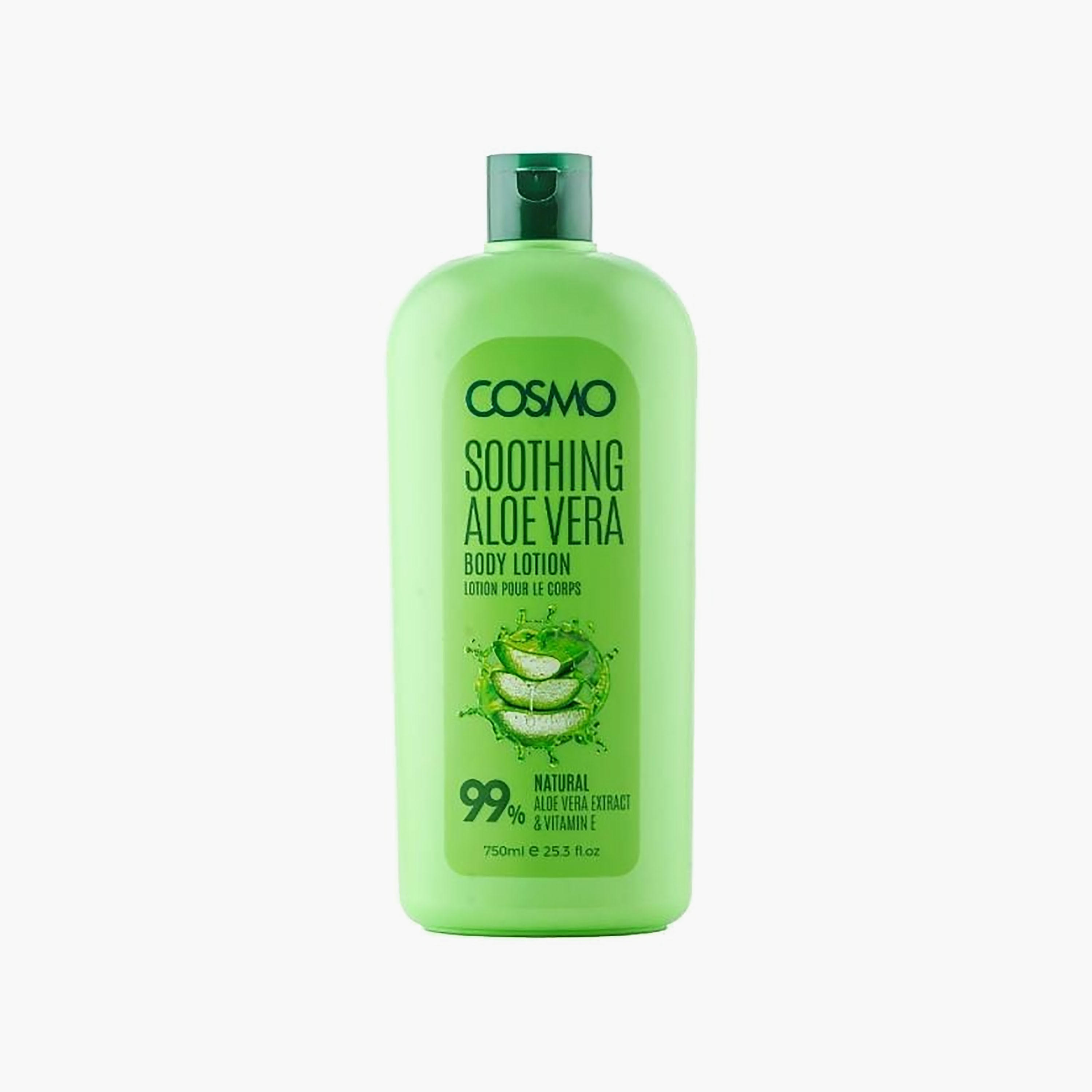 Cosmo Soothing Aloe Vera Body Lotion 99% Natural 750 ml-beautyandpersonalcare-skin-moisturisers-bodyandhandlotions-image-1