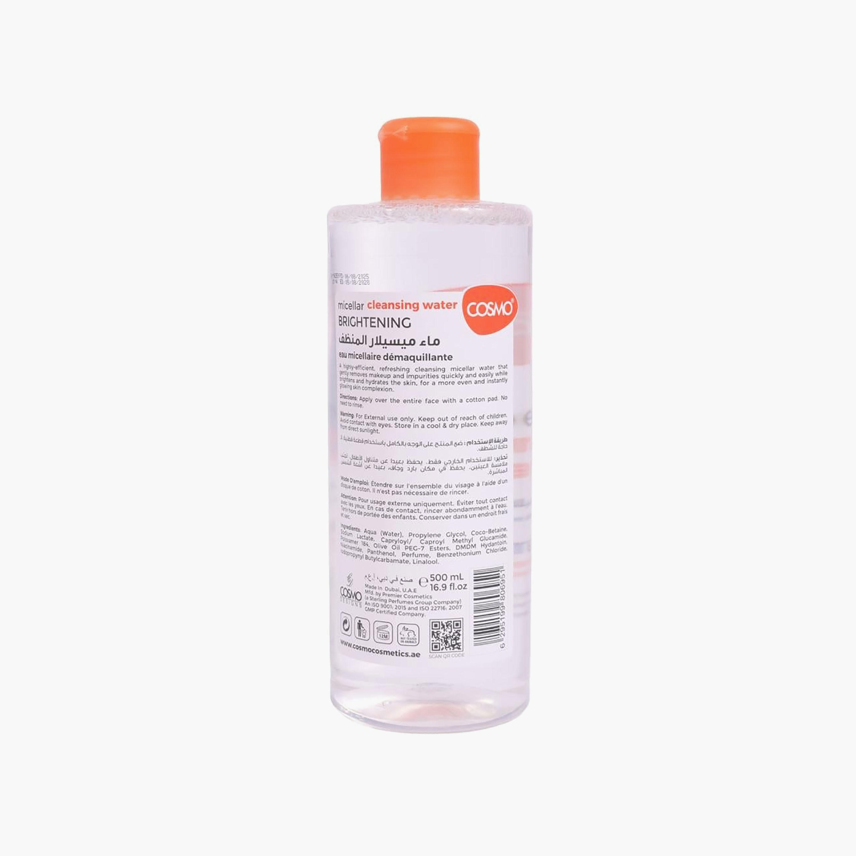 Cosmo Micellar Cleansing Water Brightening with Niacinamide 500 ml-beautyandpersonalcare-kbeauty-skin-cleansers-micellarwater-image-3
