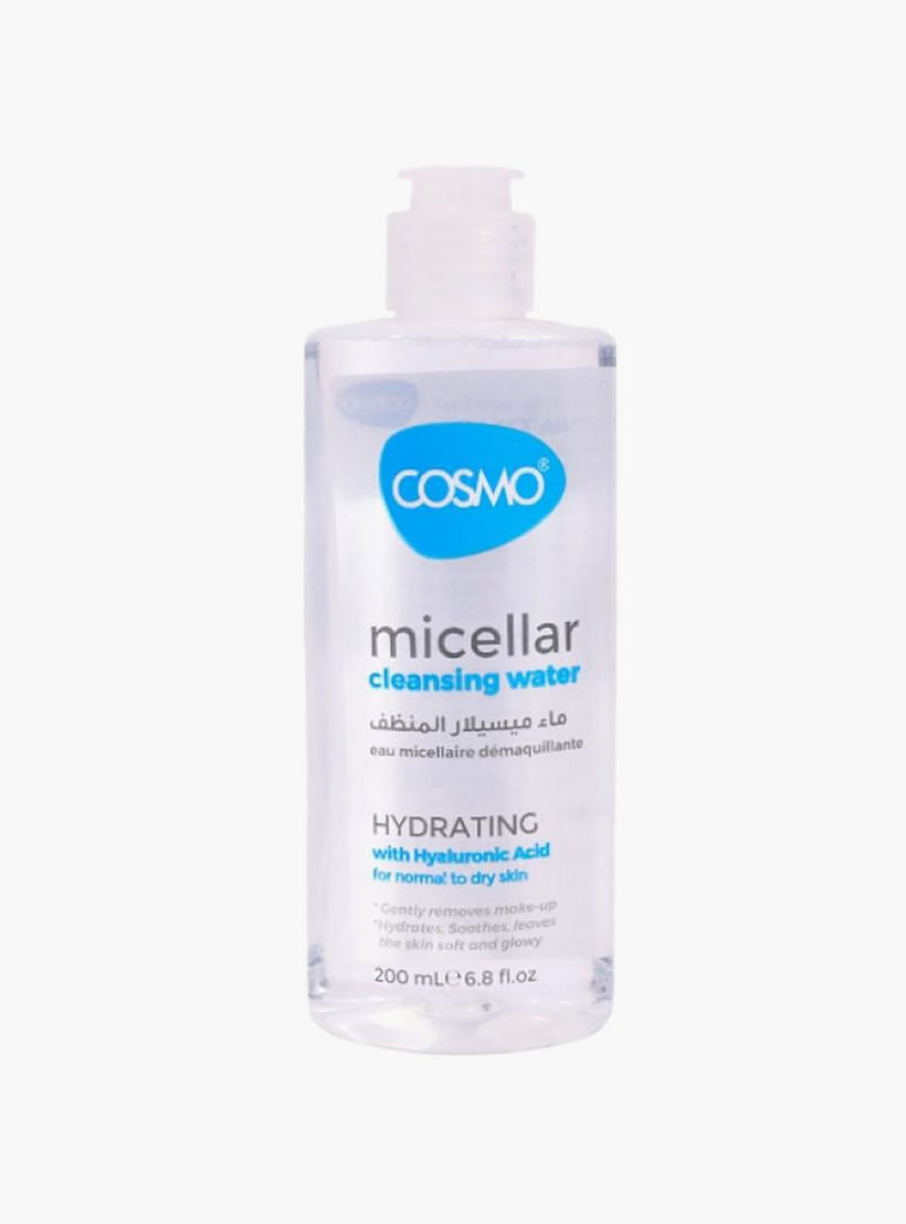 ماء ميسيلار لترطيب وتنظيف البشرة مع حمض الهيالورونيك من كوزمو - 200 مل-beautyandpersonalcare-kbeauty-skin-cleansers-micellarwater-image-1