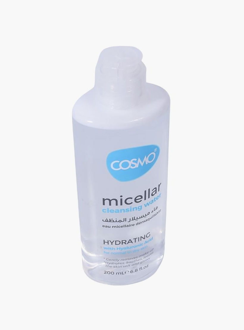 ماء ميسيلار لترطيب وتنظيف البشرة مع حمض الهيالورونيك من كوزمو - 200 مل-beautyandpersonalcare-kbeauty-skin-cleansers-micellarwater-image-2