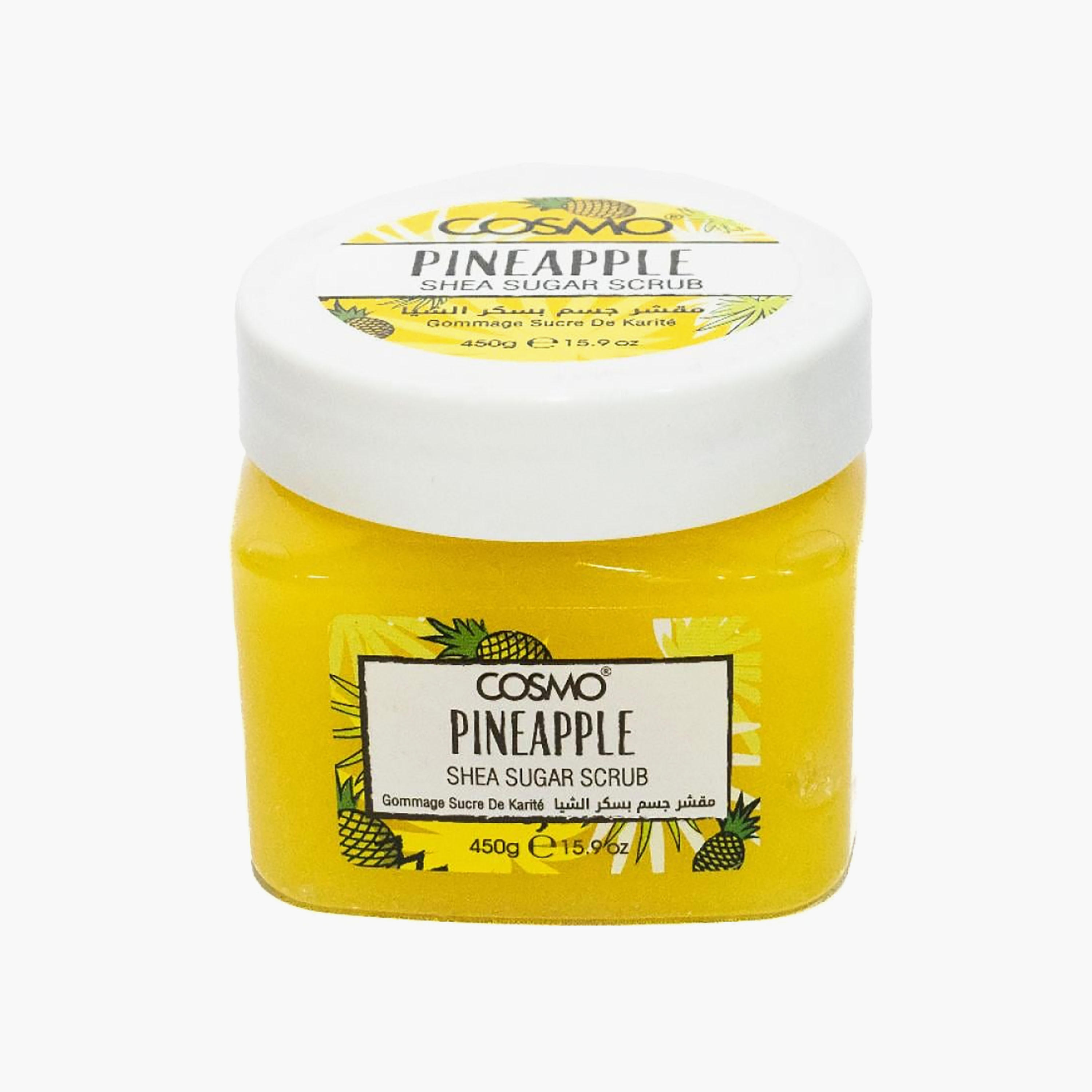 Cosmo Sugar Scrub Shea Butter& Pineapple 450 Ml-beautyandpersonalcare-bathandbody-bathandshower-scrubs-image-1