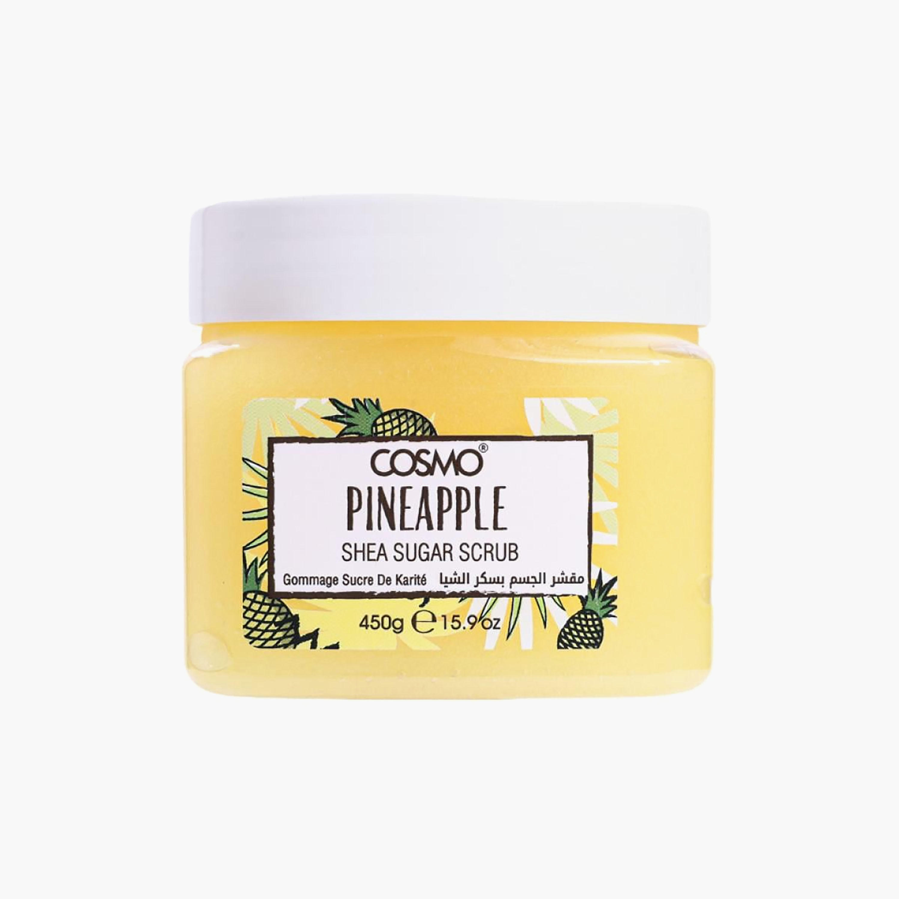 Cosmo Sugar Scrub Shea Butter& Pineapple 450 Ml-beautyandpersonalcare-bathandbody-bathandshower-scrubs-image-3
