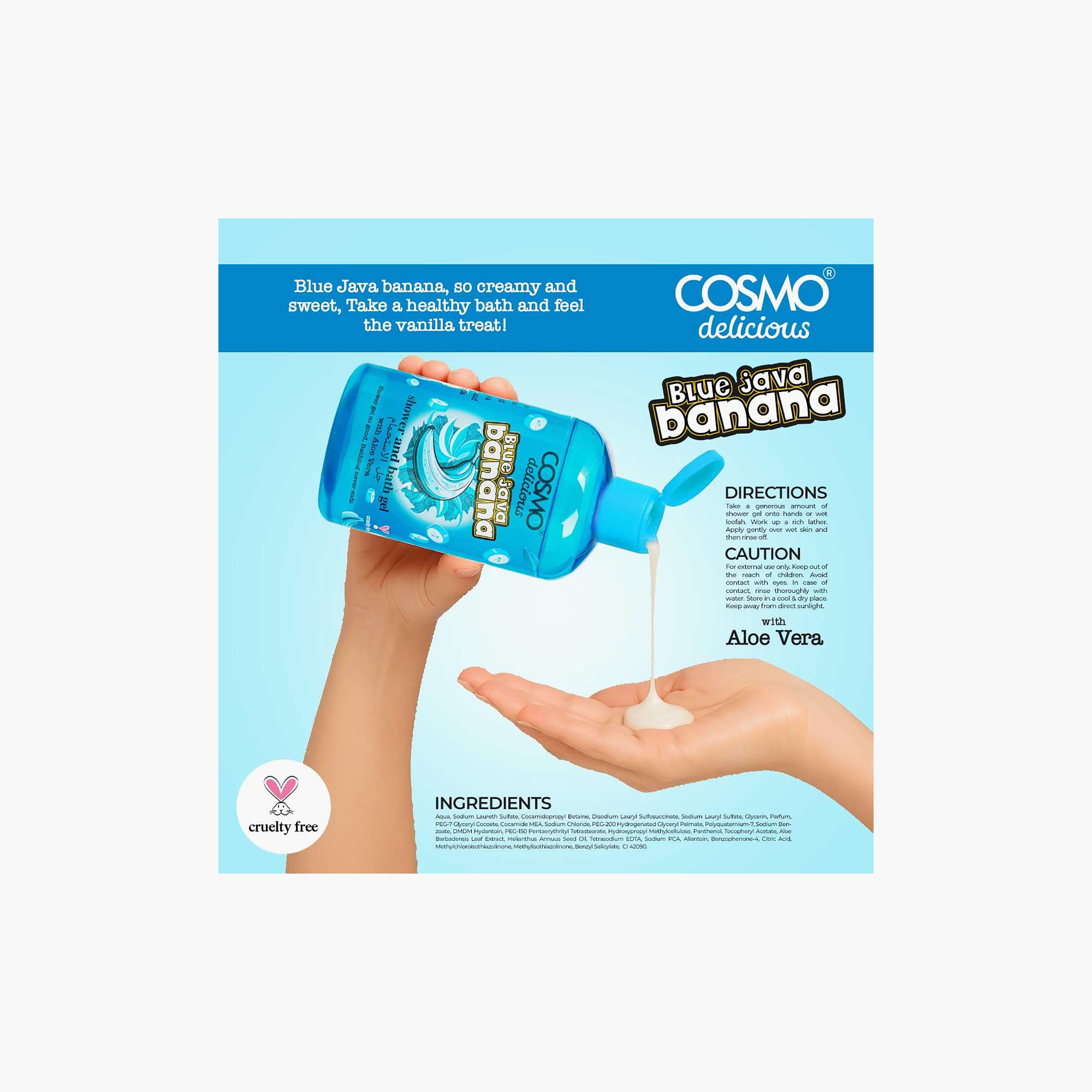 Cosmo Delicious Shower Gel 500 ml-beautyandpersonalcare-bathandbody-bathandshower-bodywash-image-2