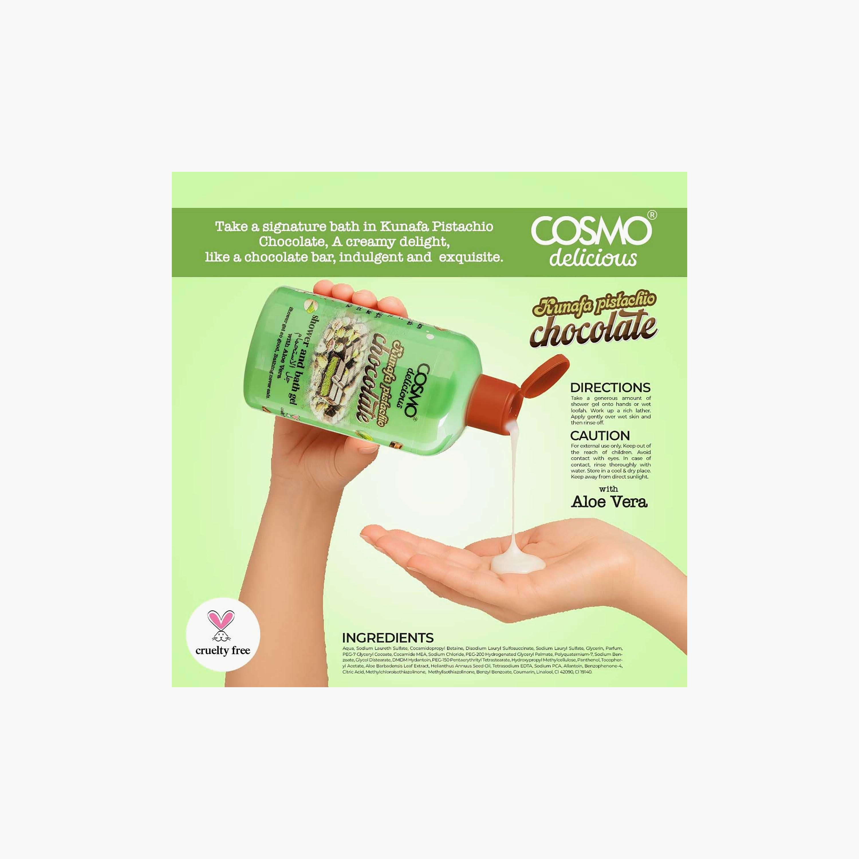 Cosmo Delicious Shower Gel 500 ml-beautyandpersonalcare-bathandbody-bathandshower-bodywash-image-2