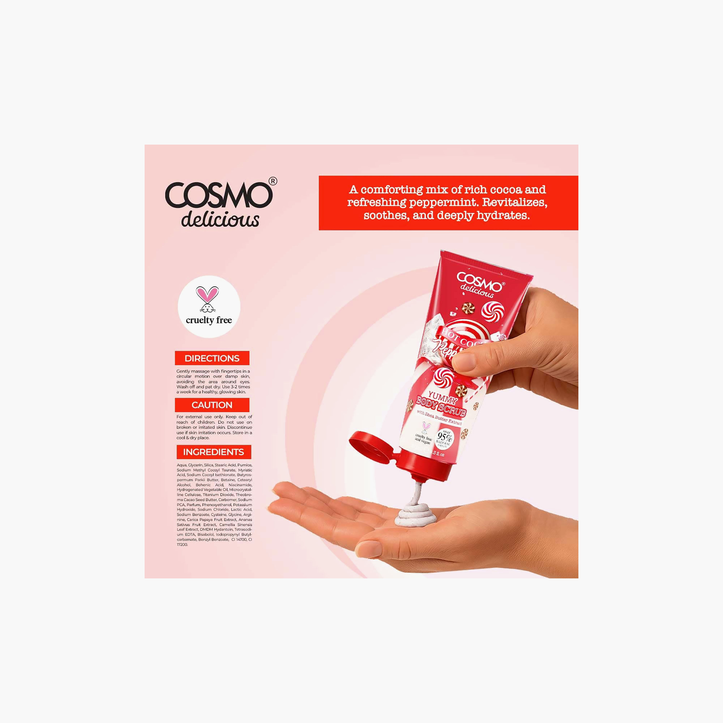 مقشر الوجه والجسم بزبدة الشيا من كوزمو - 275 مل-beautyandpersonalcare-skin-cleansers-scrubsandexfoliators-image-2