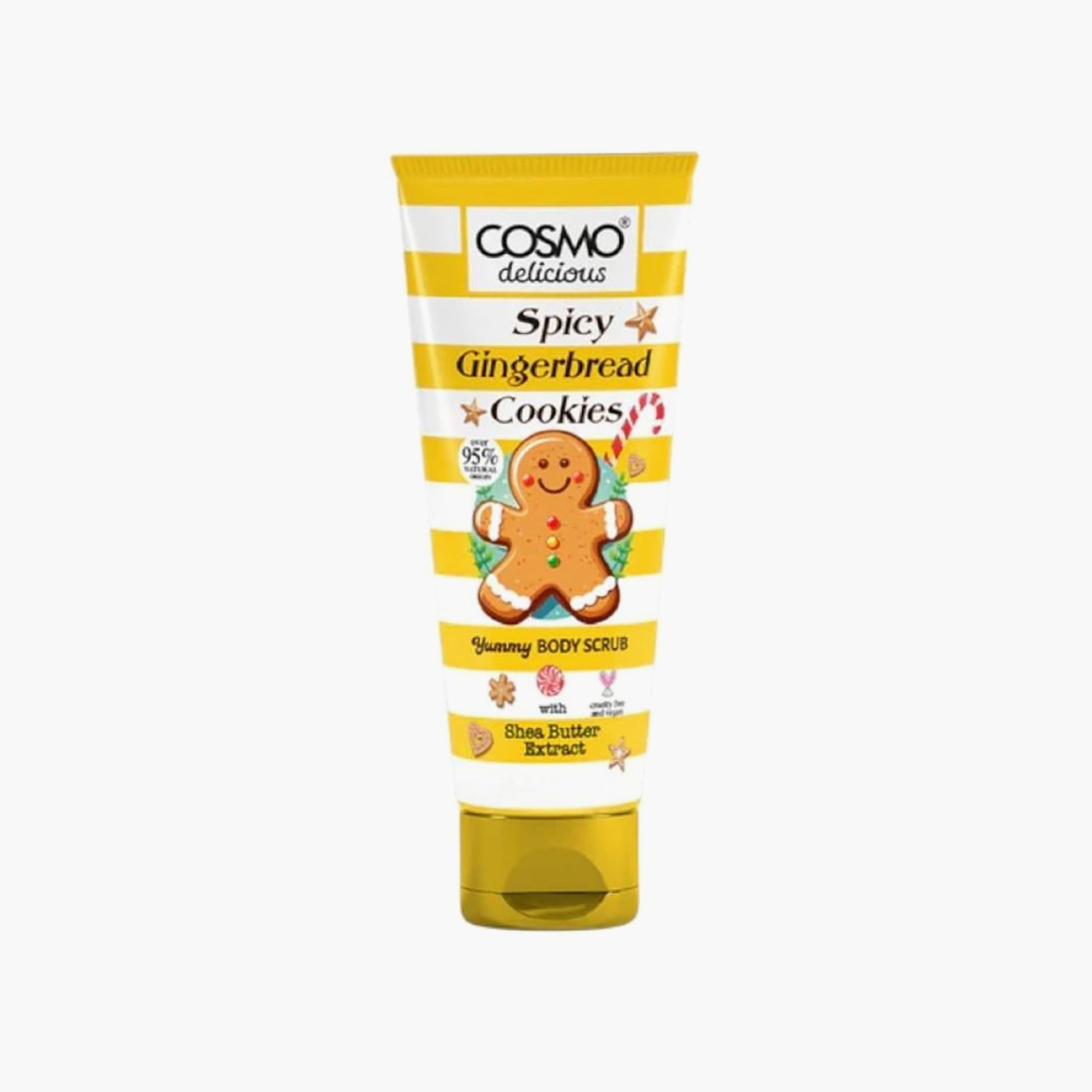 مقشر الوجه والجسم بزبدة الشيا من كوزمو - 275 مل-beautyandpersonalcare-skin-cleansers-scrubsandexfoliators-image-1