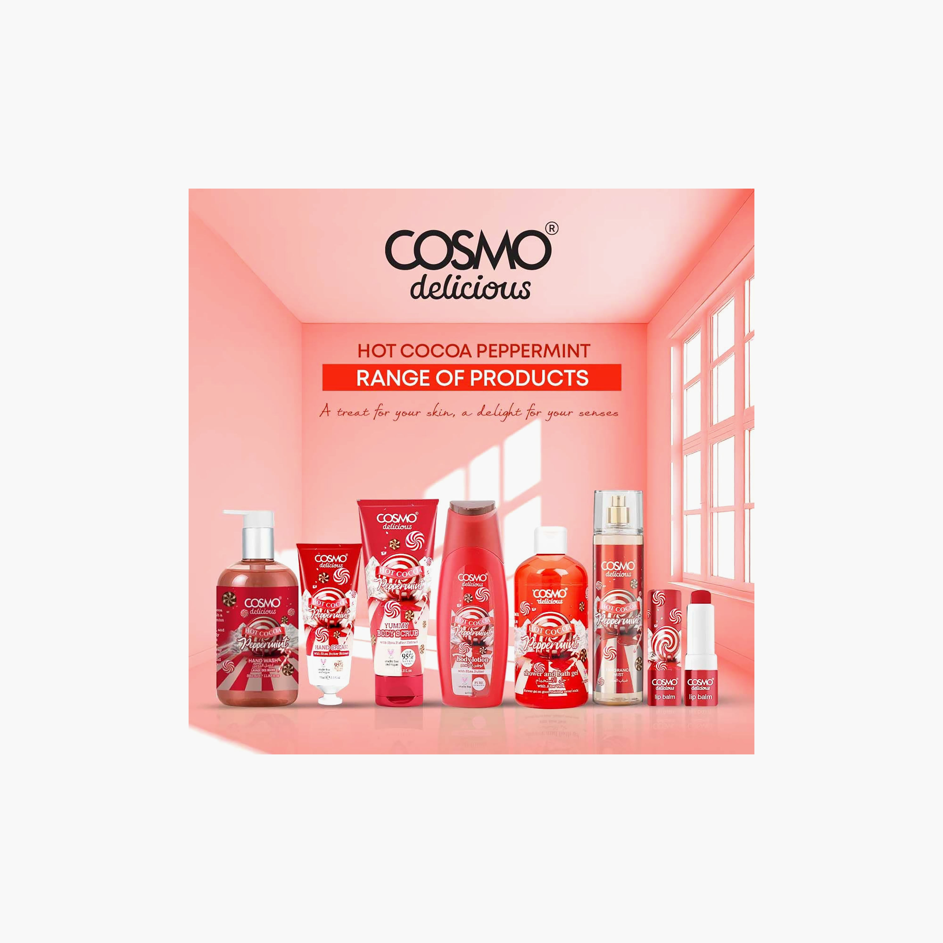 لوشن الجسم المعطر "ديليشس" من كوزمو - 400 مل-beautyandpersonalcare-skin-moisturisers-bodyandhandlotions-image-2