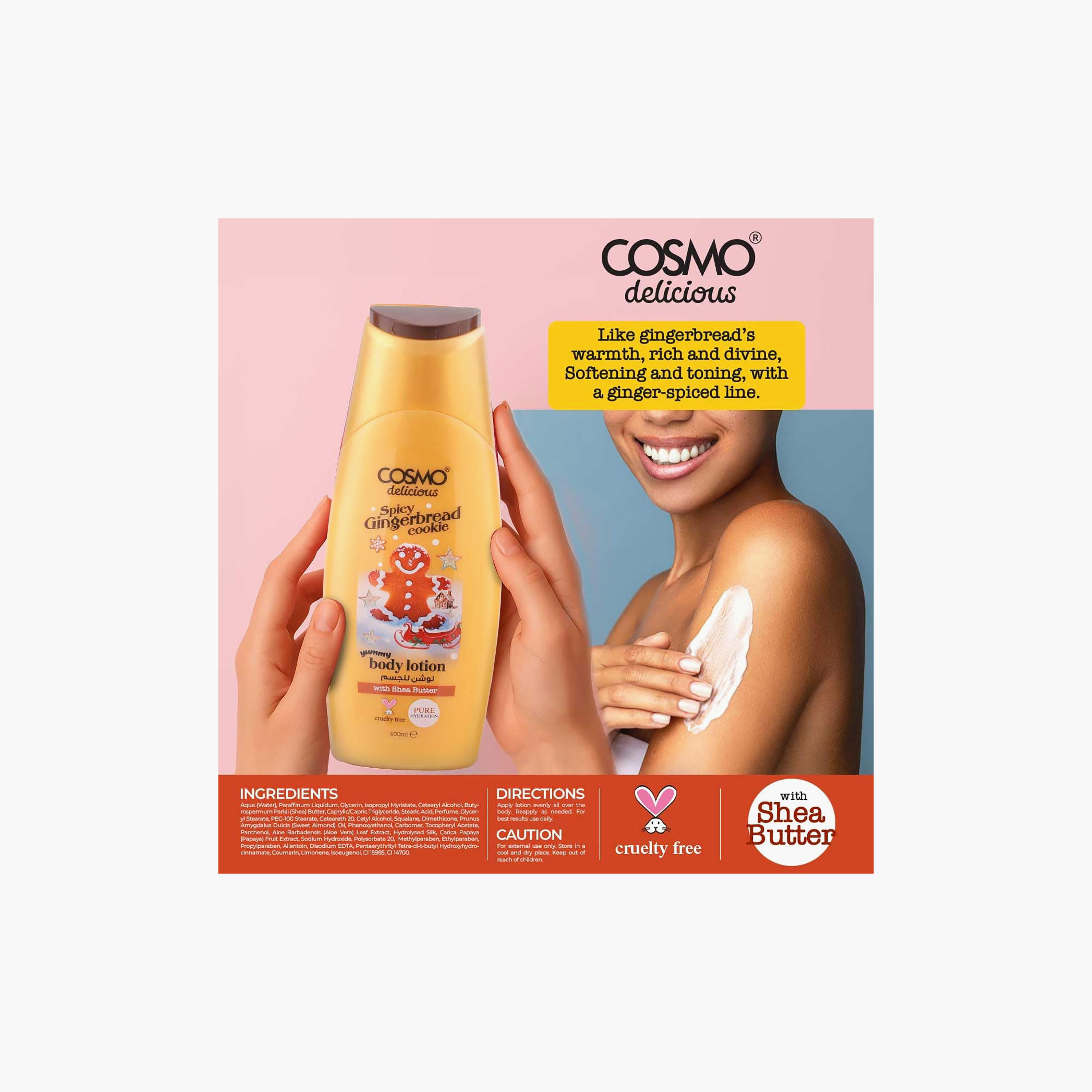 Cosmo Delicious Body Lotion 400 ml-beautyandpersonalcare-skin-moisturisers-bodyandhandlotions-image-2