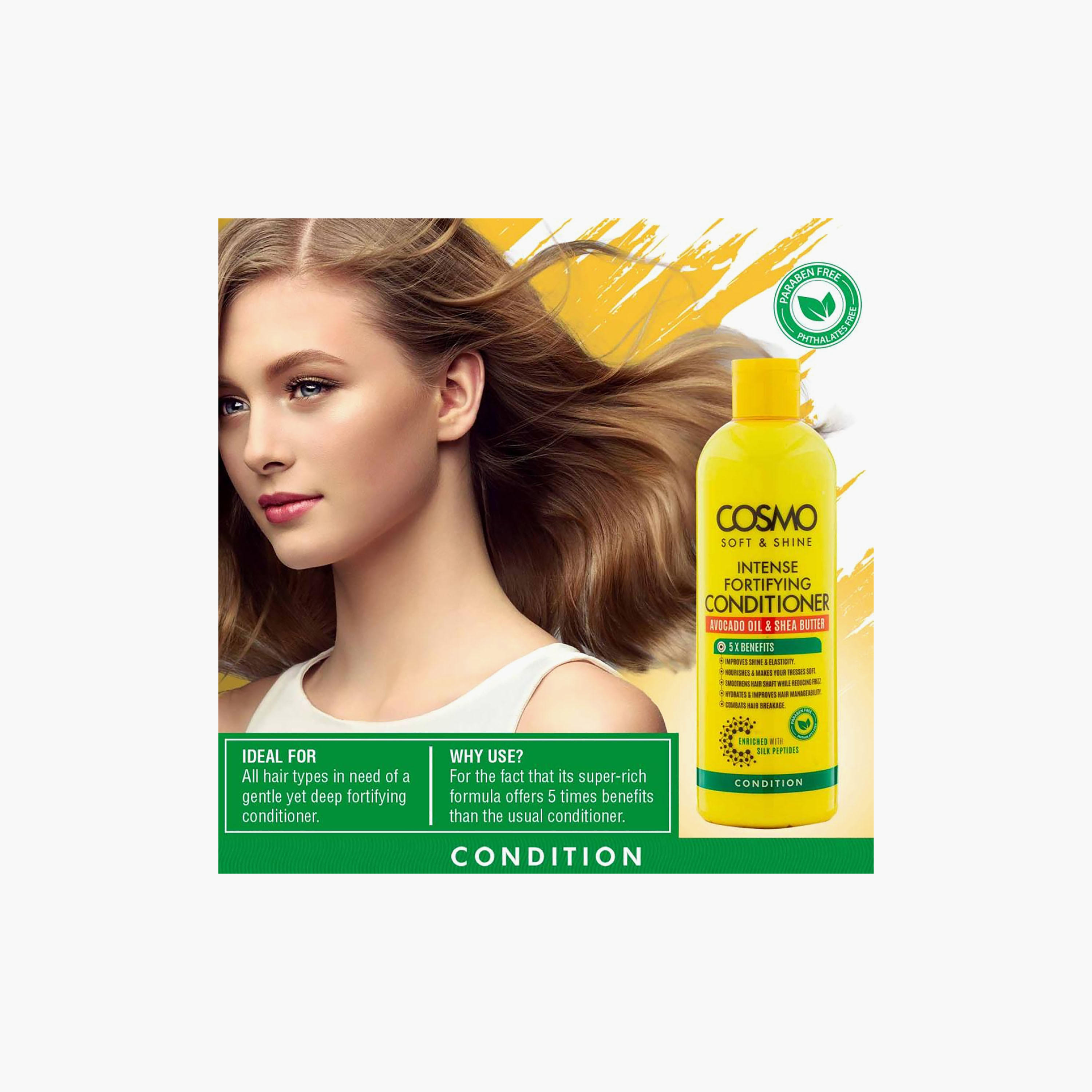 Cosmo Conditioner Nourishing with Avocado Oil & Shea Butter 480 ml-beautyandpersonalcare-hair-haircare-conditioners-image-3