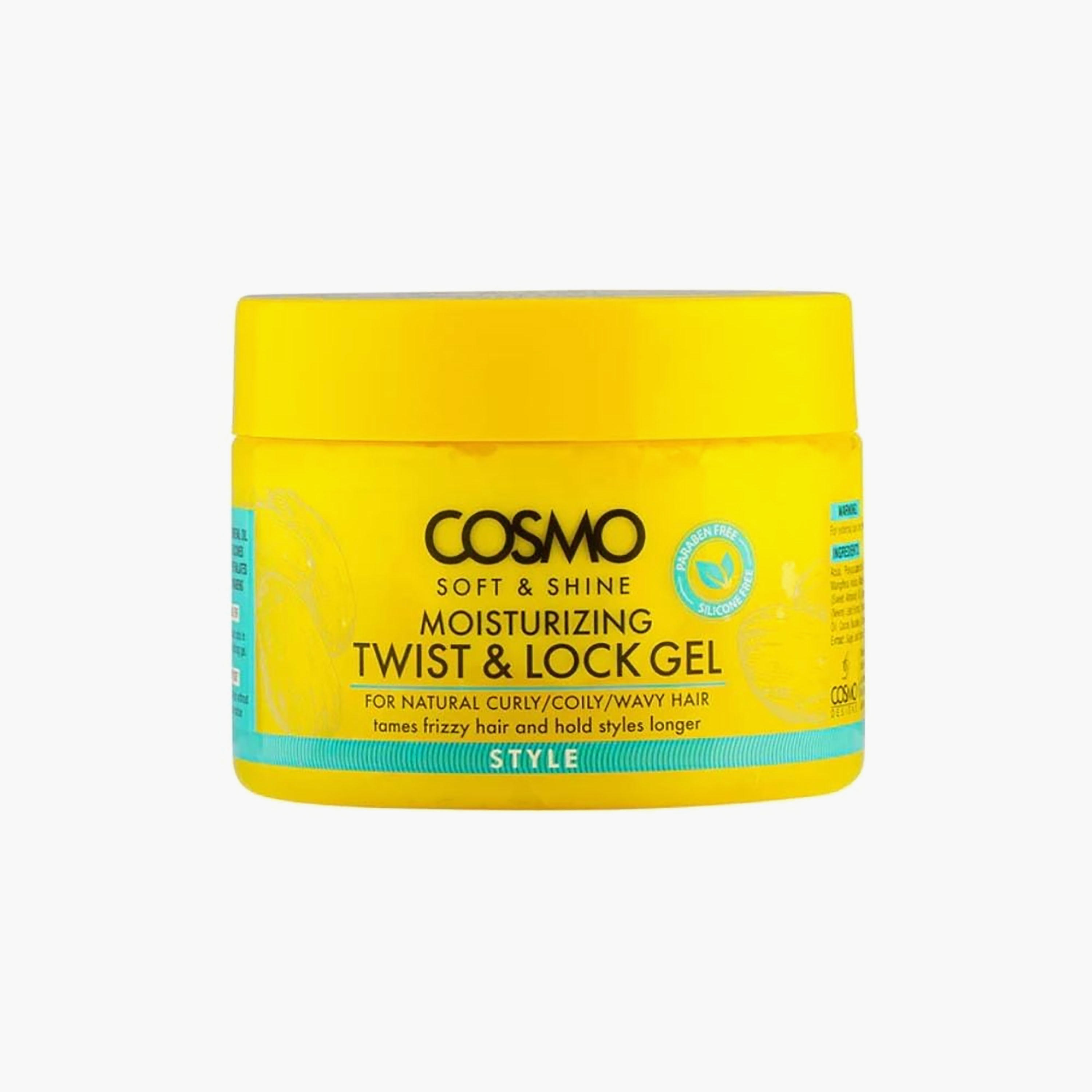 Cosmo Hair Styling Gel Twist & Lock Moisturizing With Natural Formula 325 Ml-beautyandpersonalcare-hair-hairstyling-hairgels-image-1
