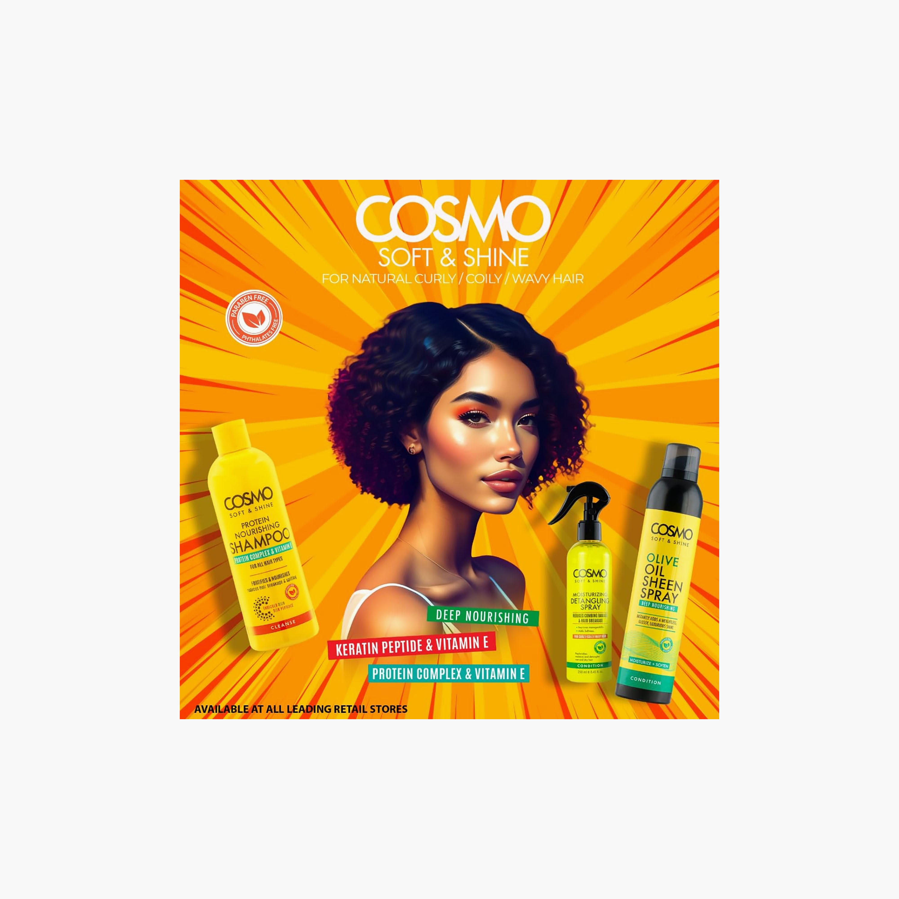 Cosmo Dry & Frizzy Hair Curling Cream With Coconut 325 Ml-beautyandpersonalcare-hair-haircare-hairmasksandcreams-image-2