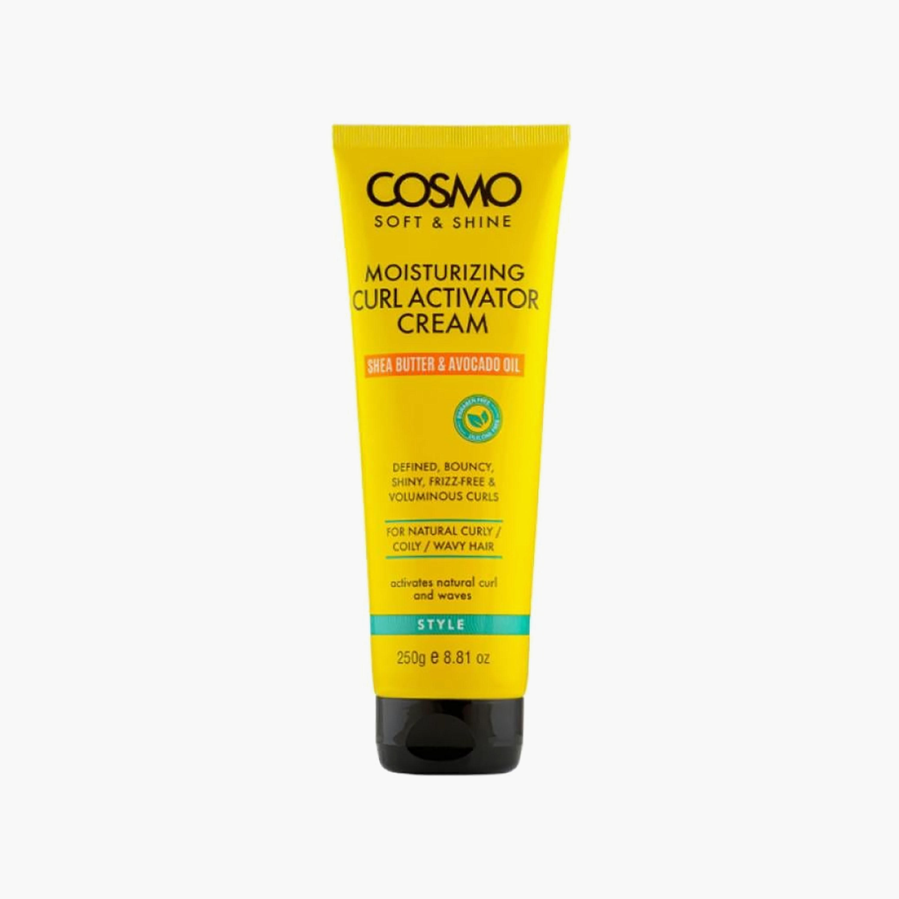 Cosmo Dry & Frizzy Hair Curl Activator Moisturizing Styling Cream 250 ml-beautyandpersonalcare-hair-haircare-hairmasksandcreams-image-1