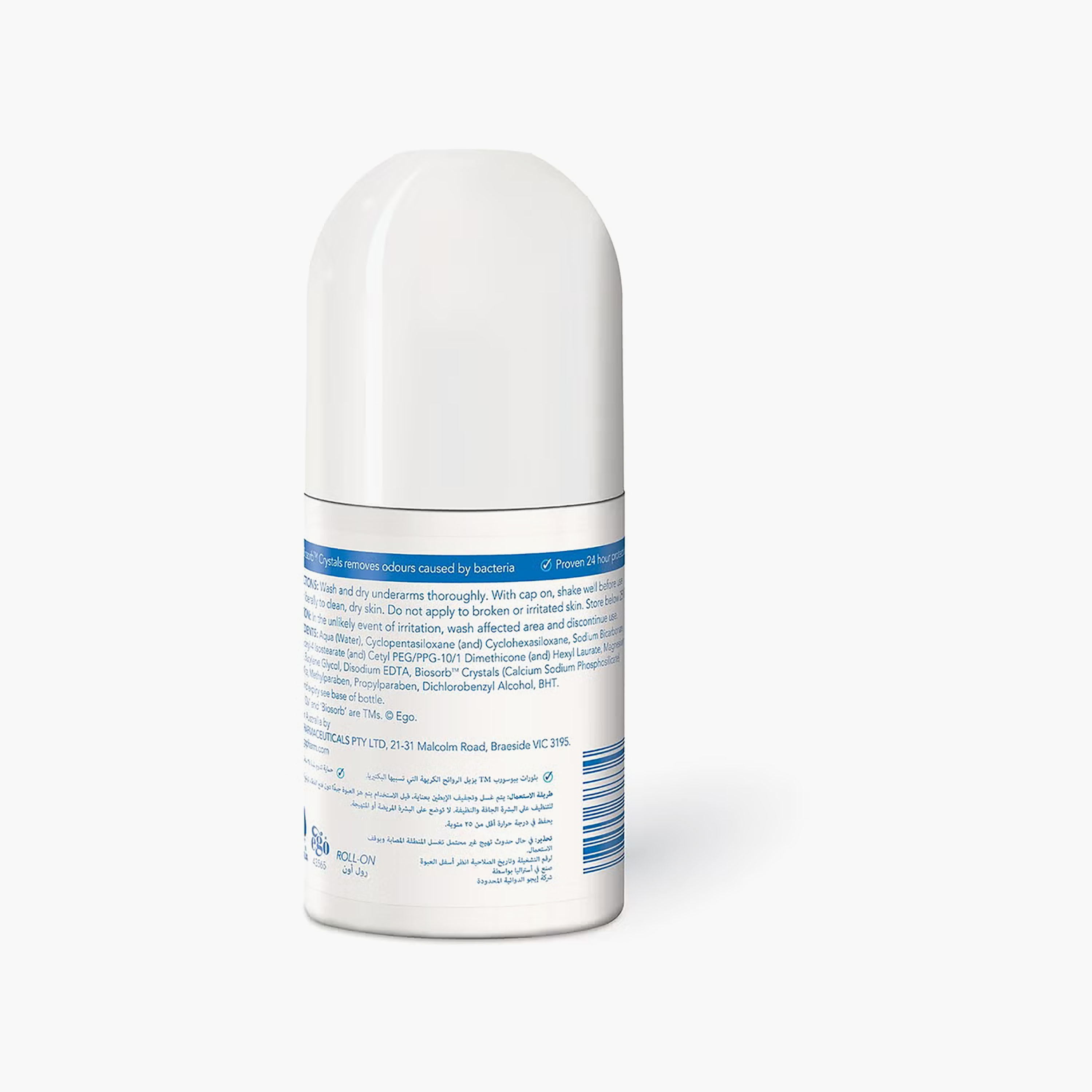 مذيل عرق رول أون للبشرة الحساسة خالي من الكحول من كيو في - 80 جم-beautyandpersonalcare-bathandbody-hygieneessentials-image-2