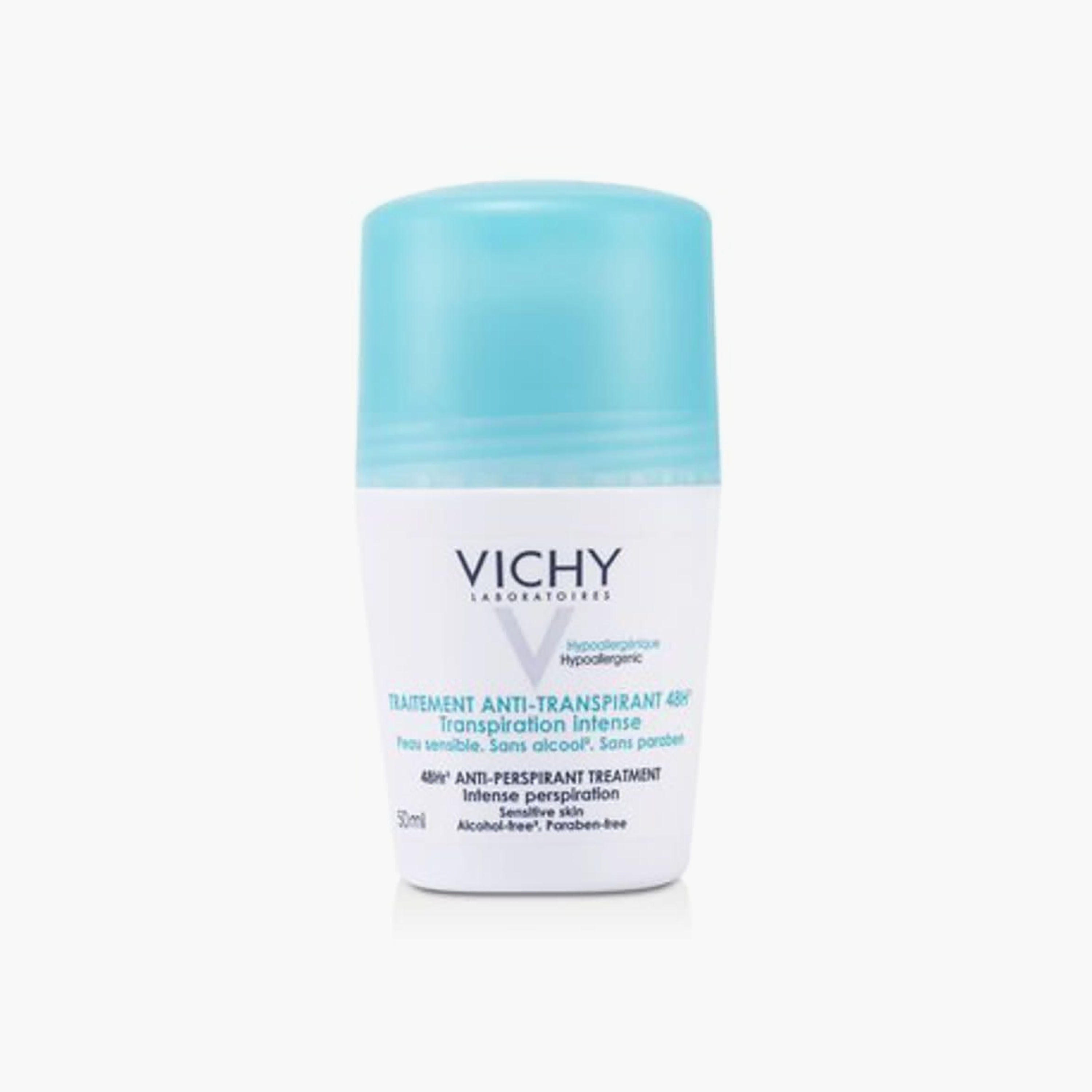 Vichy Roll-On Intensive Anti-Perspirant 48H 50 Ml-beautyandpersonalcare-bathandbody-hygieneessentials-image-1