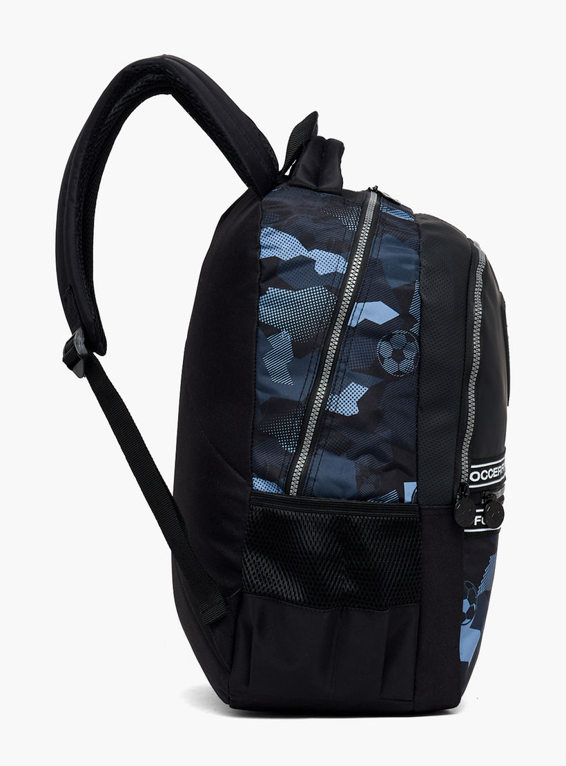 شنطة ظهر بحمالات مبطنة وطبعات للأطفال من 13 سنة من كابا-boys-accessories-bagsandbackpacks-image-6