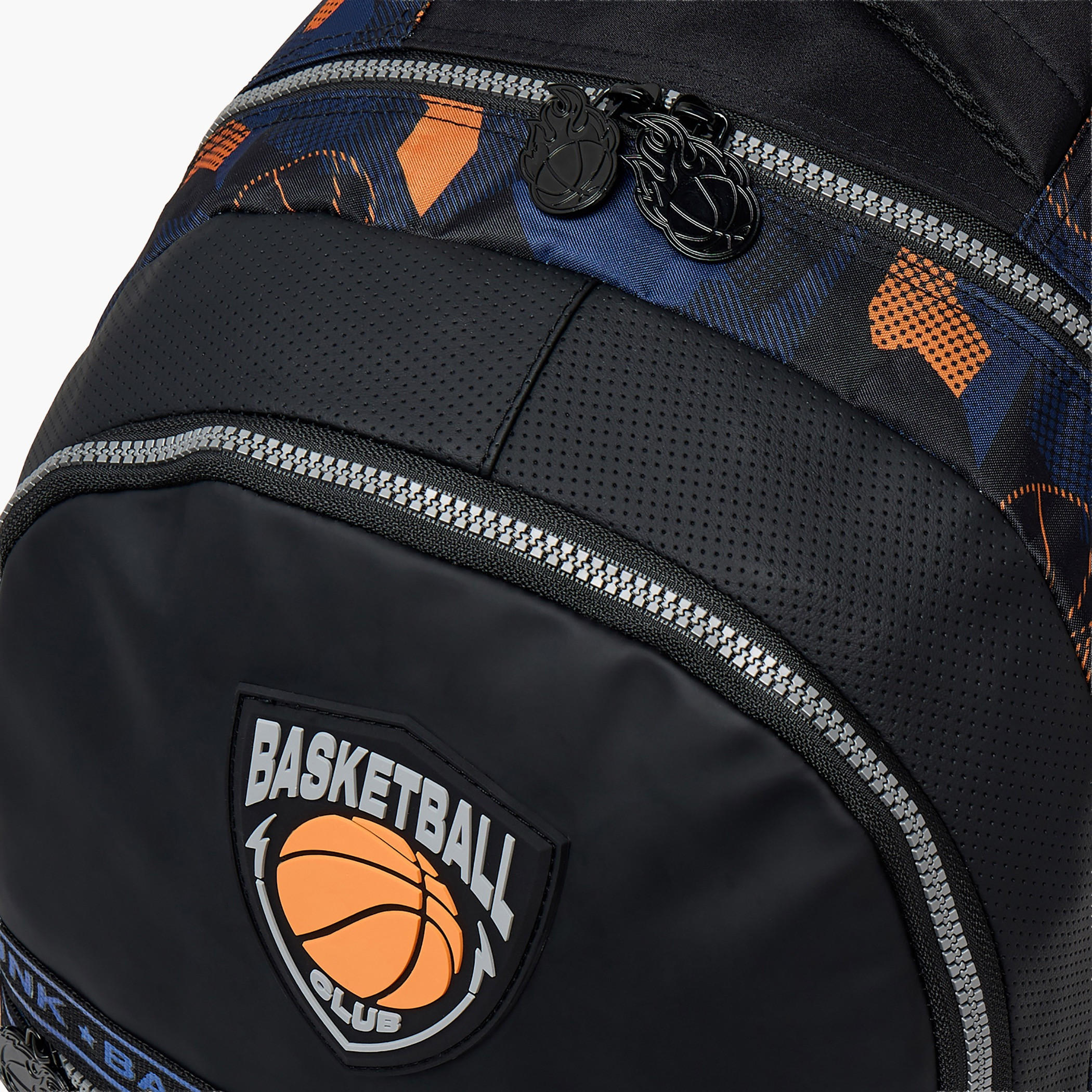 Kappa Printed Backpack for Kids 13+ Years with Cushioned Straps-boys-accessories-bagsandbackpacks-image-3