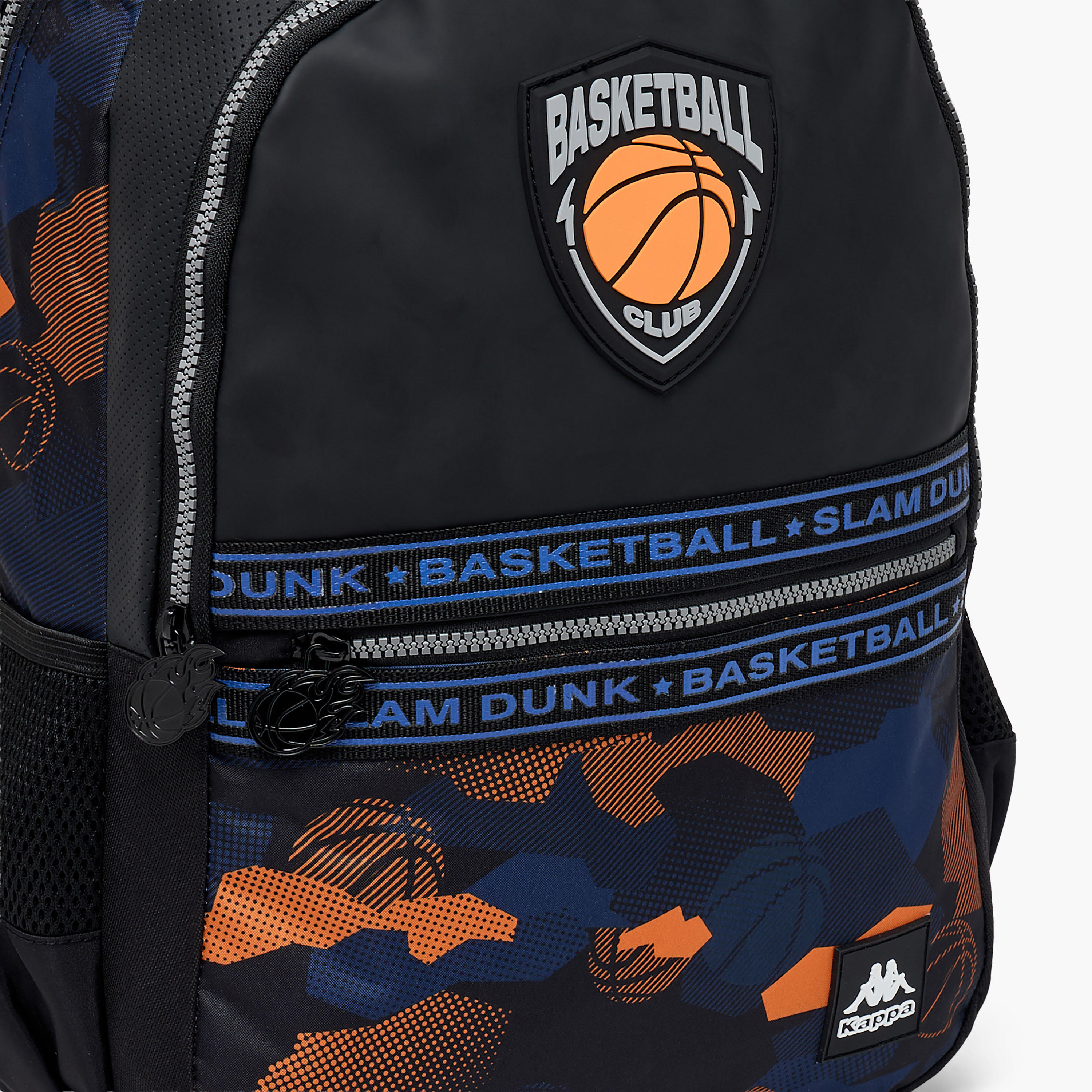 Kappa Printed Backpack for Kids 13+ Years with Cushioned Straps-boys-accessories-bagsandbackpacks-image-4