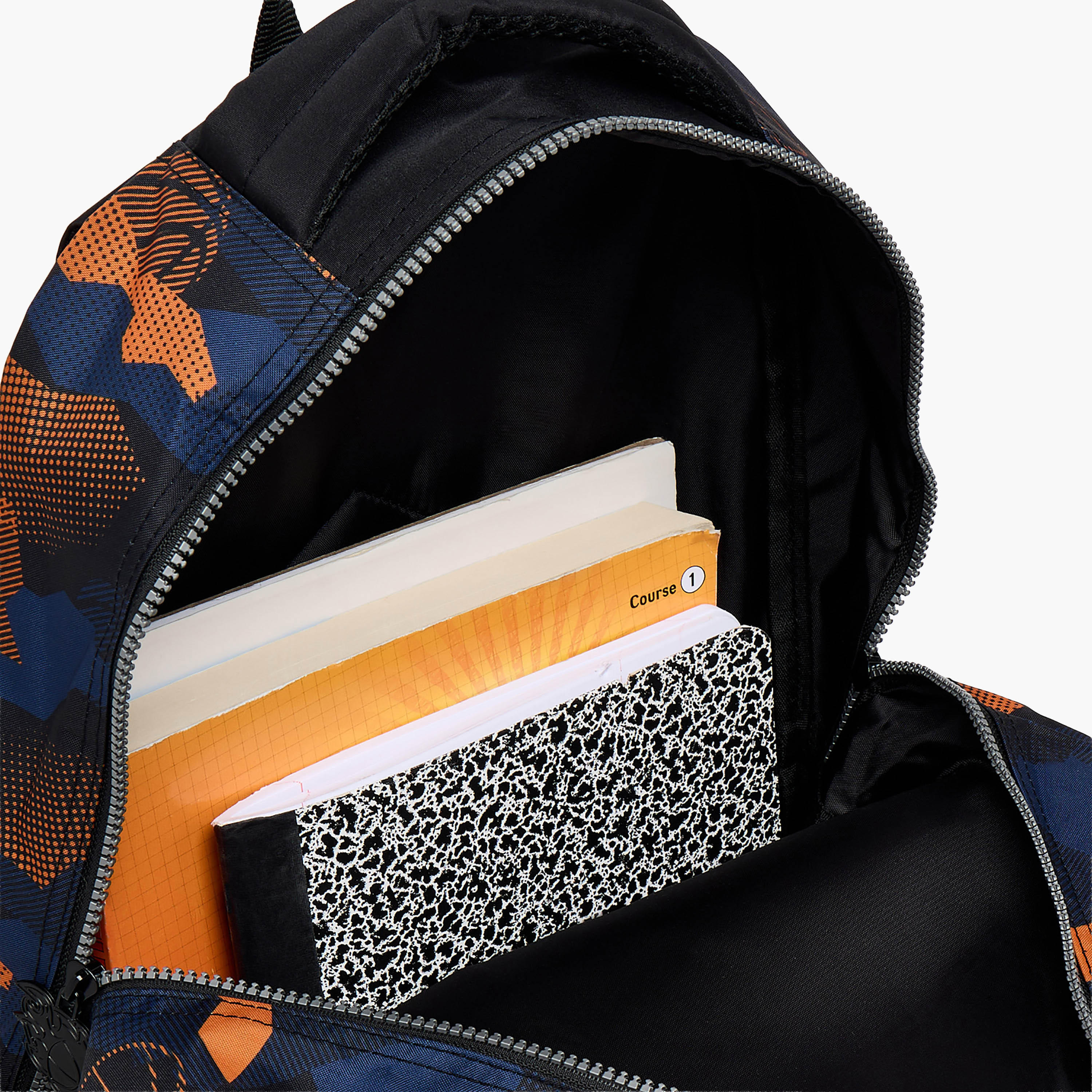 Kappa Printed Backpack for Kids 13+ Years with Cushioned Straps-boys-accessories-bagsandbackpacks-image-5