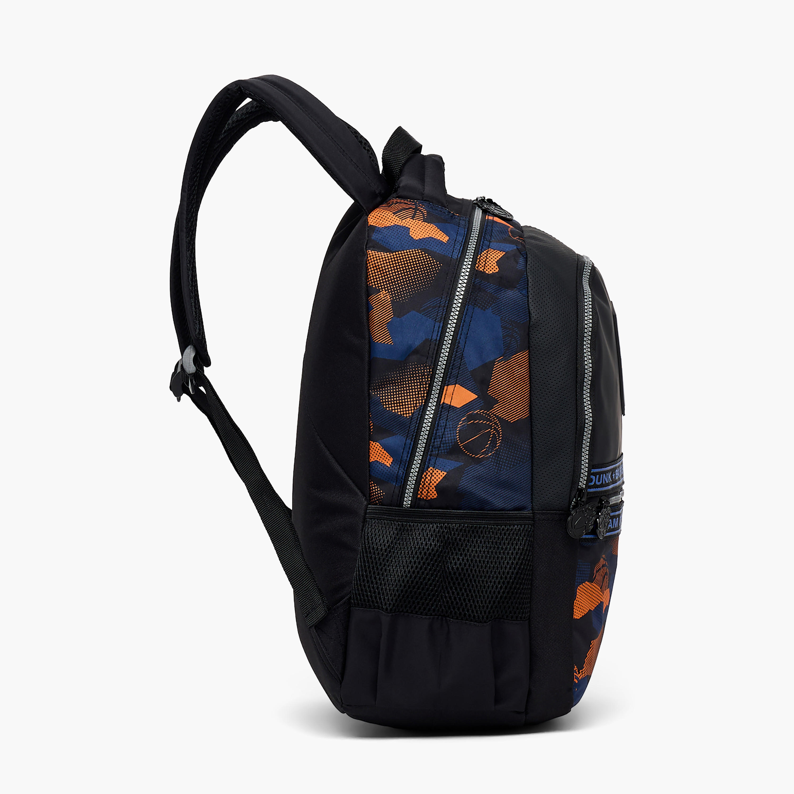 Kappa Printed Backpack for Kids 13+ Years with Cushioned Straps-boys-accessories-bagsandbackpacks-image-7